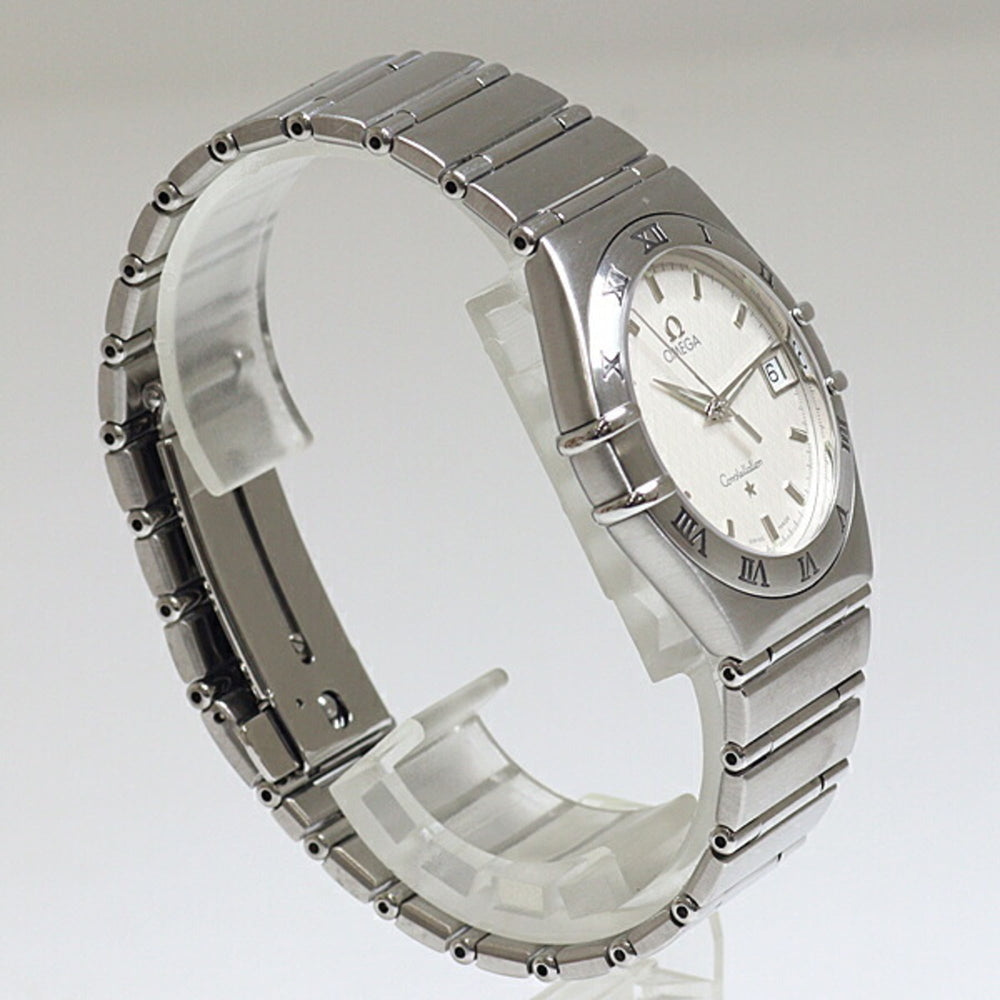 Omega Constellation Men's Watch, Stainless Steel, 1512.30, Silver Dial, Quartz Movement, Refurbished — Very Good