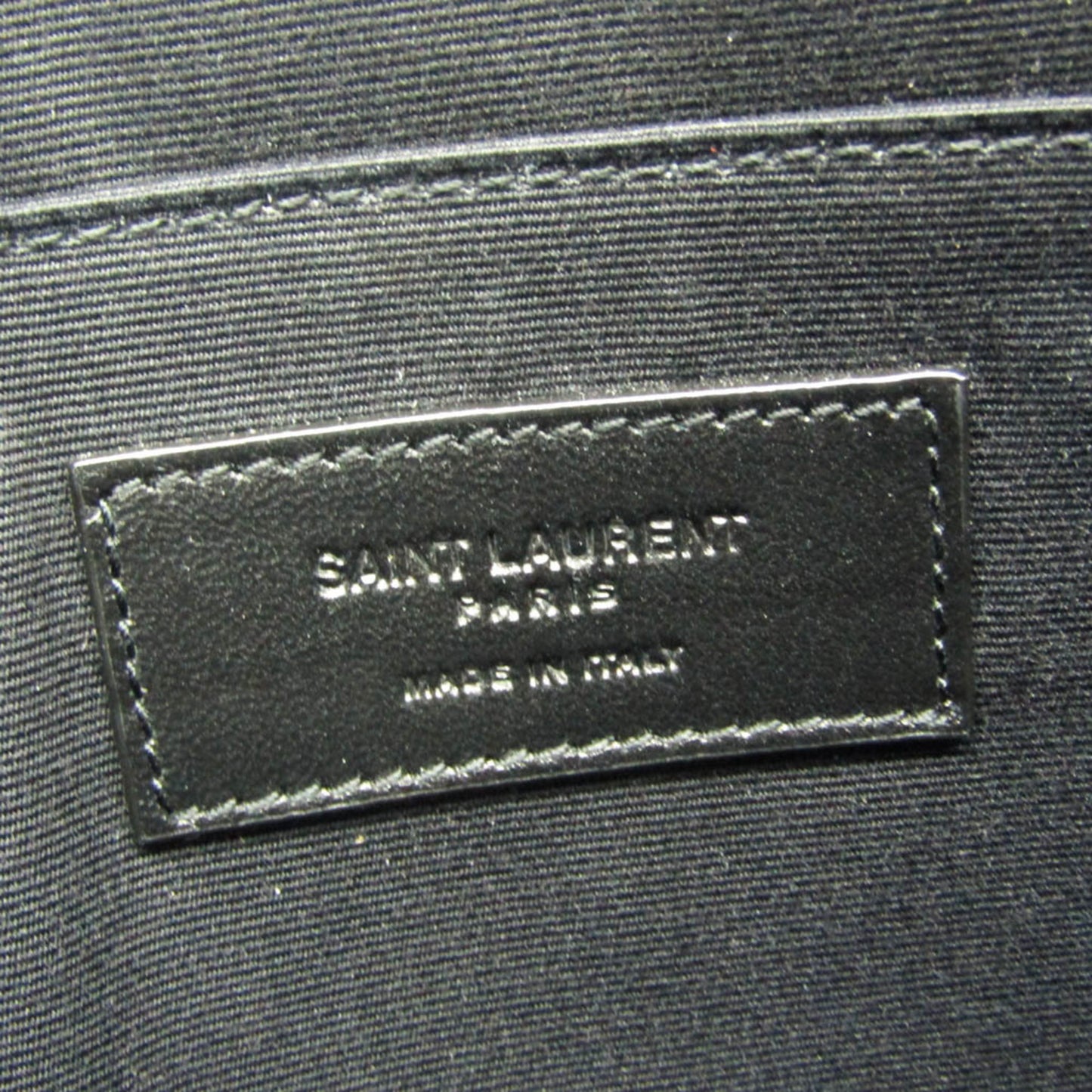 Saint Laurent Pineapple Pattern 397294 Women's Leather Clutch Bag Beige,Khaki