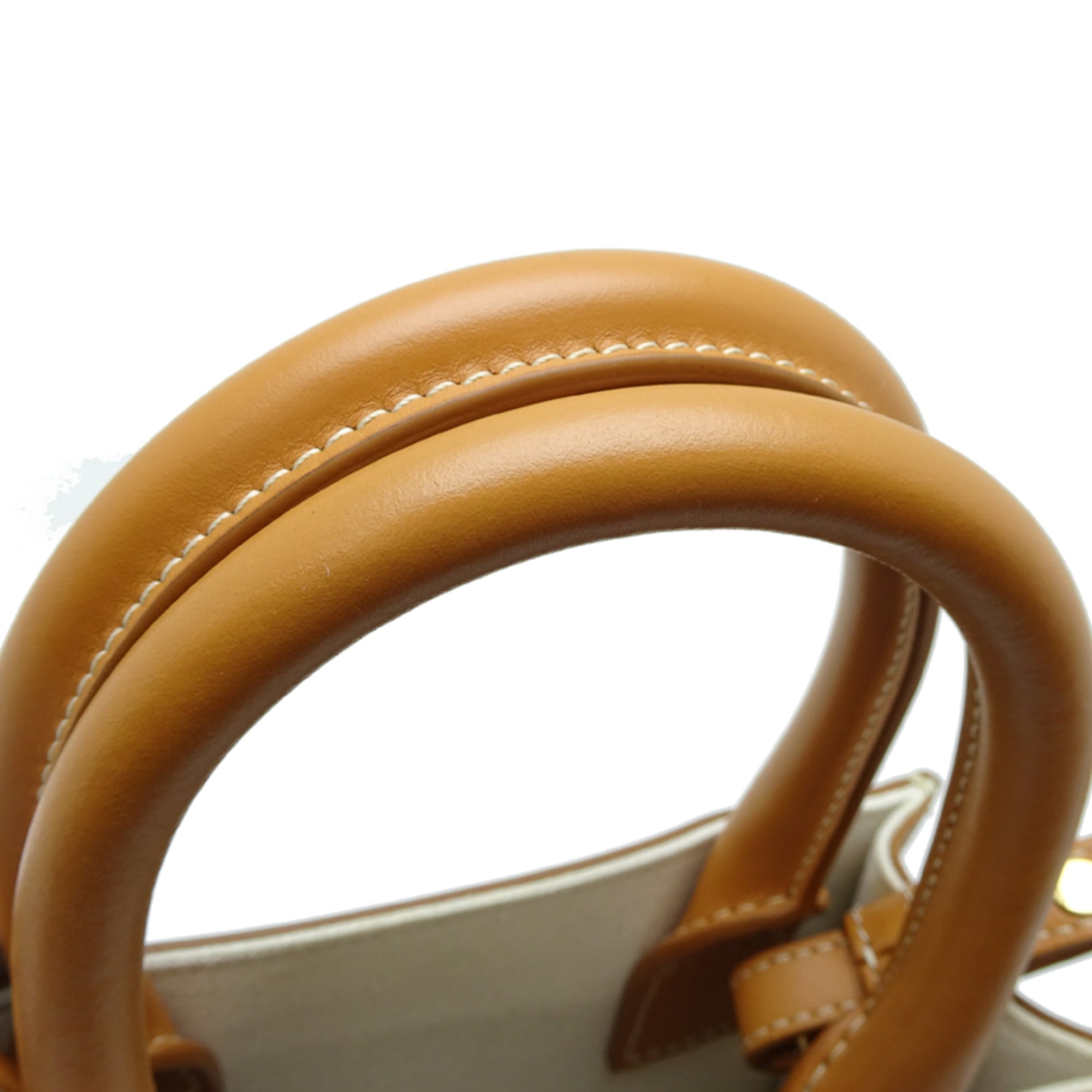 Celine Mini Vertical Cabas Tote Bag (194327) in White Leather for Men and Women