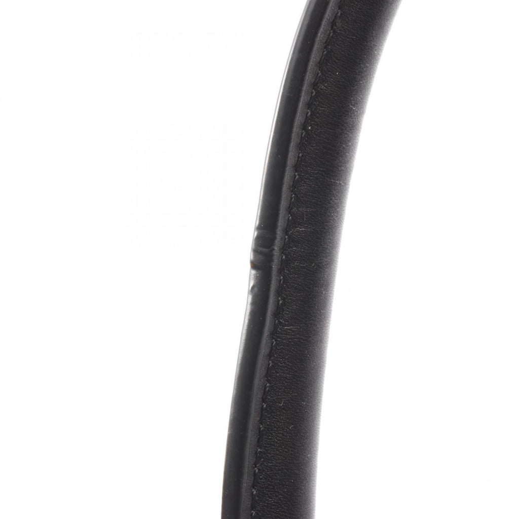 Celine Luggage Micro Shopper Handbag, Leather, Women's, Black, Ivory, Yellow