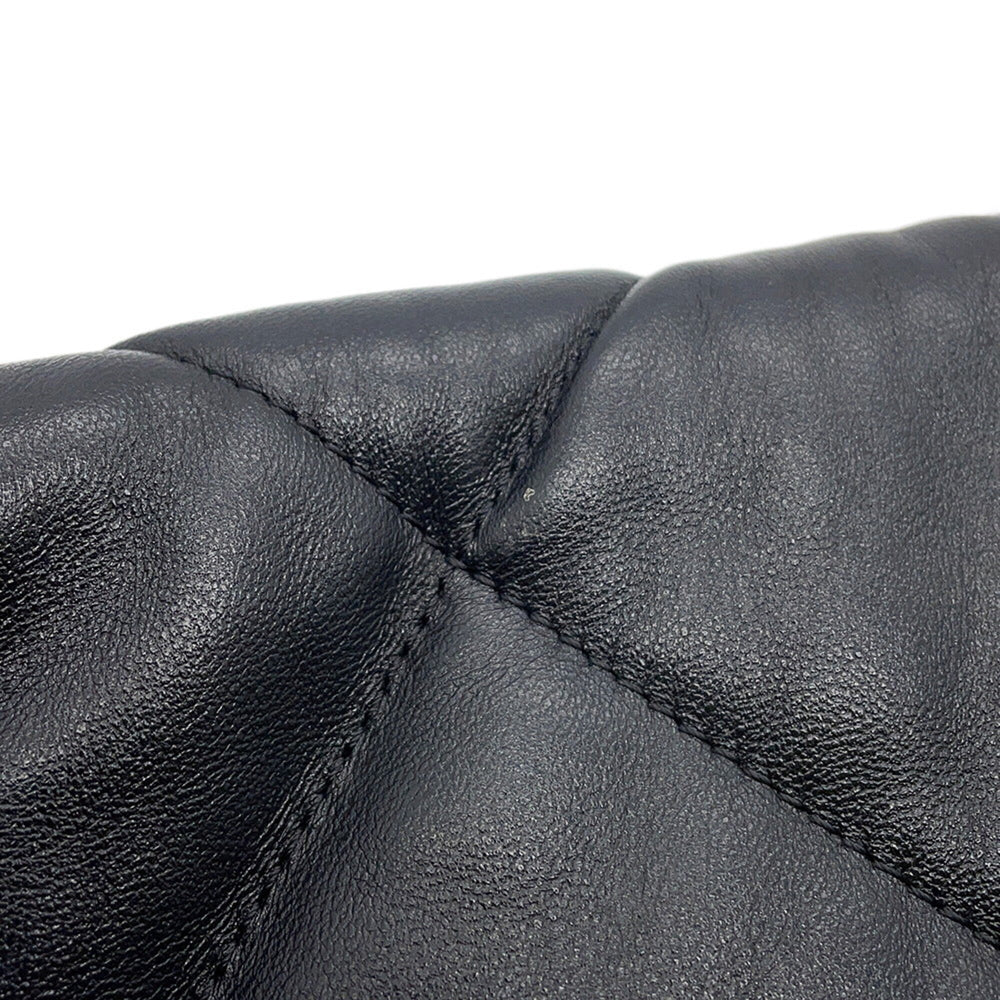 Chanel Chain Shoulder Bag 19 Large Lambskin AS1161 CHANEL Handbag 2-way Black Women's — Like New