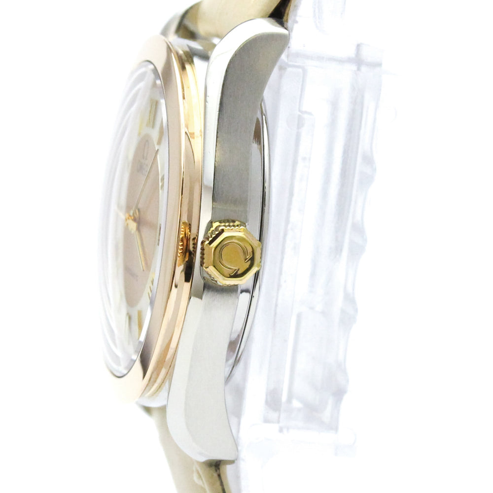 OMEGA Classic 18K Pink Gold Steel Automatic Watch 566.0295 Polished — Very Good