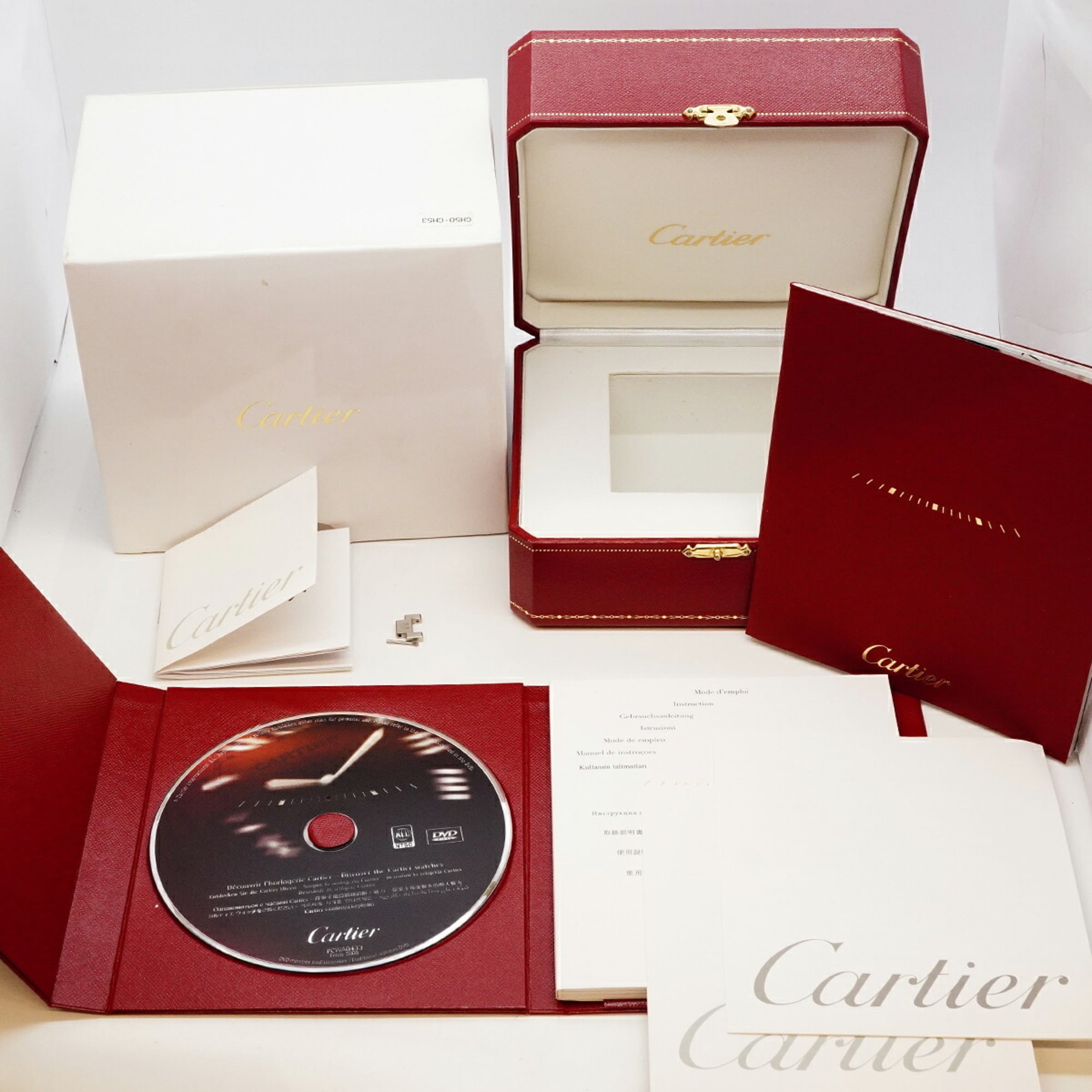 Cartier Miss Pasha W3140008 Pink Dial Women's Watch — Good