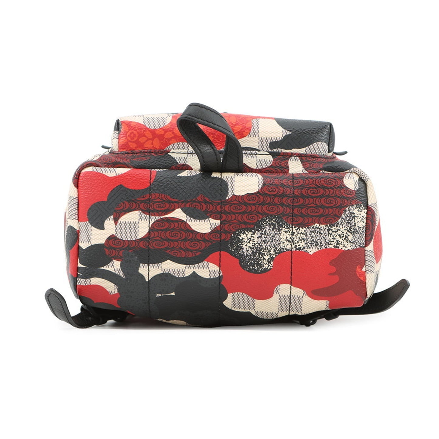 Louis Vuitton Damier Azur Palm Springs Backpack PM N41059, a collaboration with Kansai Yamamoto