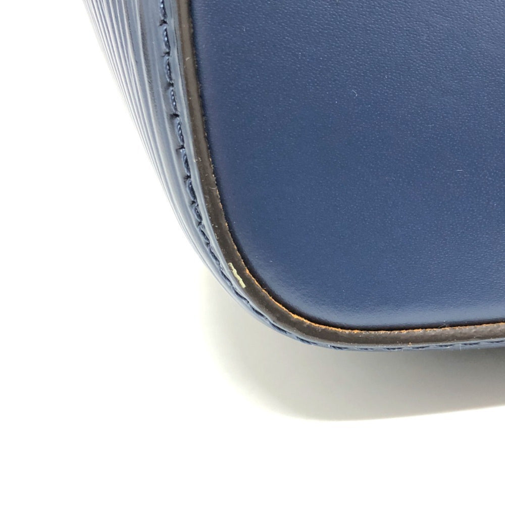 LOUIS VUITTON M53610 Epi NeoNoe Two-Tone Bag, Handbag/Shoulder Bag in Leather, Indigo/Saffron and Navy, Like New — Like New