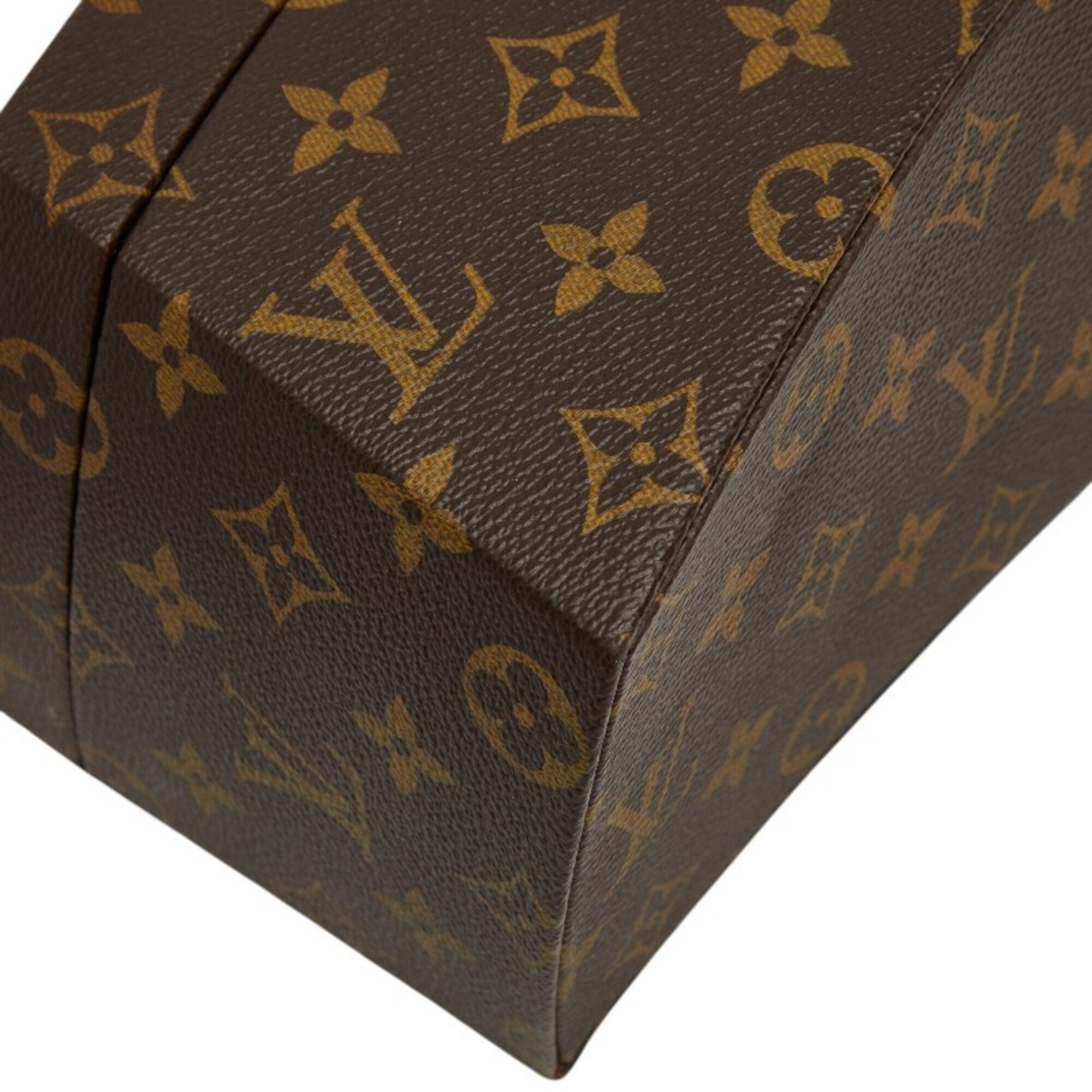 Louis Vuitton Twisted Box Shoulder Bag, Brown Leather, Women's LOUIS VUITTON — Like New