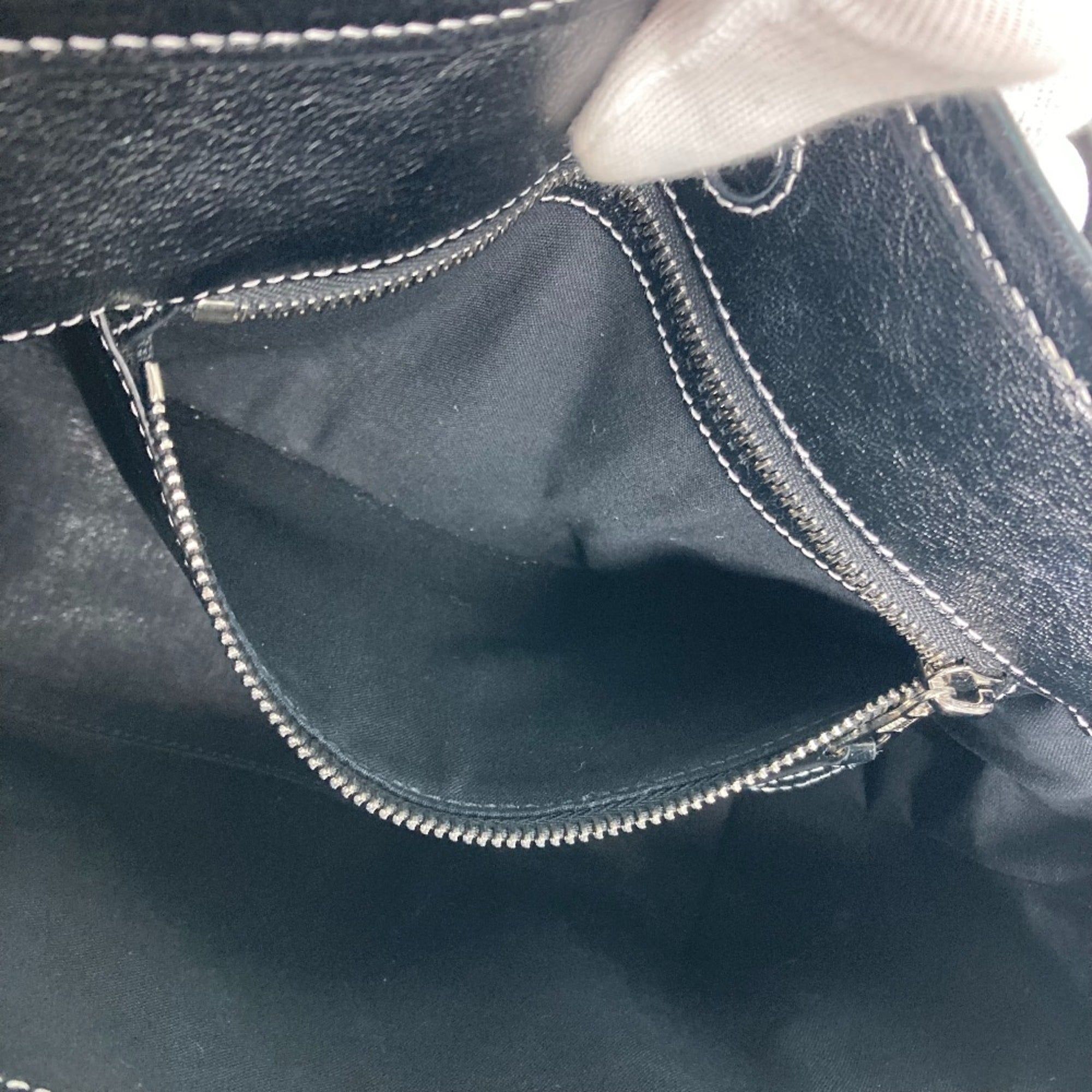 Balenciaga 671404 stripe 2WAY Shoulder Bag Crossbody Tote Bag Hand Bag pink Black x White — Like New