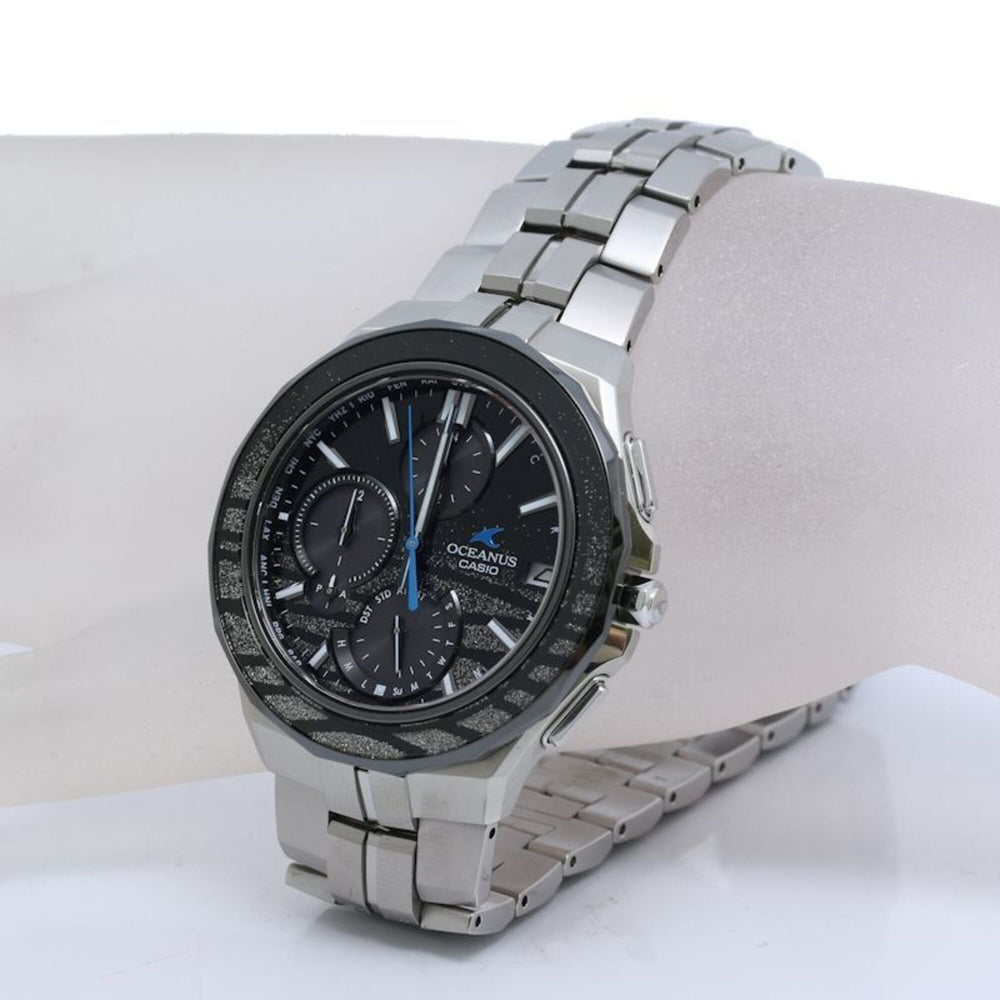 CASIO Oceanus Manta Maki-e Limited Edition (1500 pieces) OCW-S5000ME-1AJF Men's Titanium Watch 40539 — Very Good