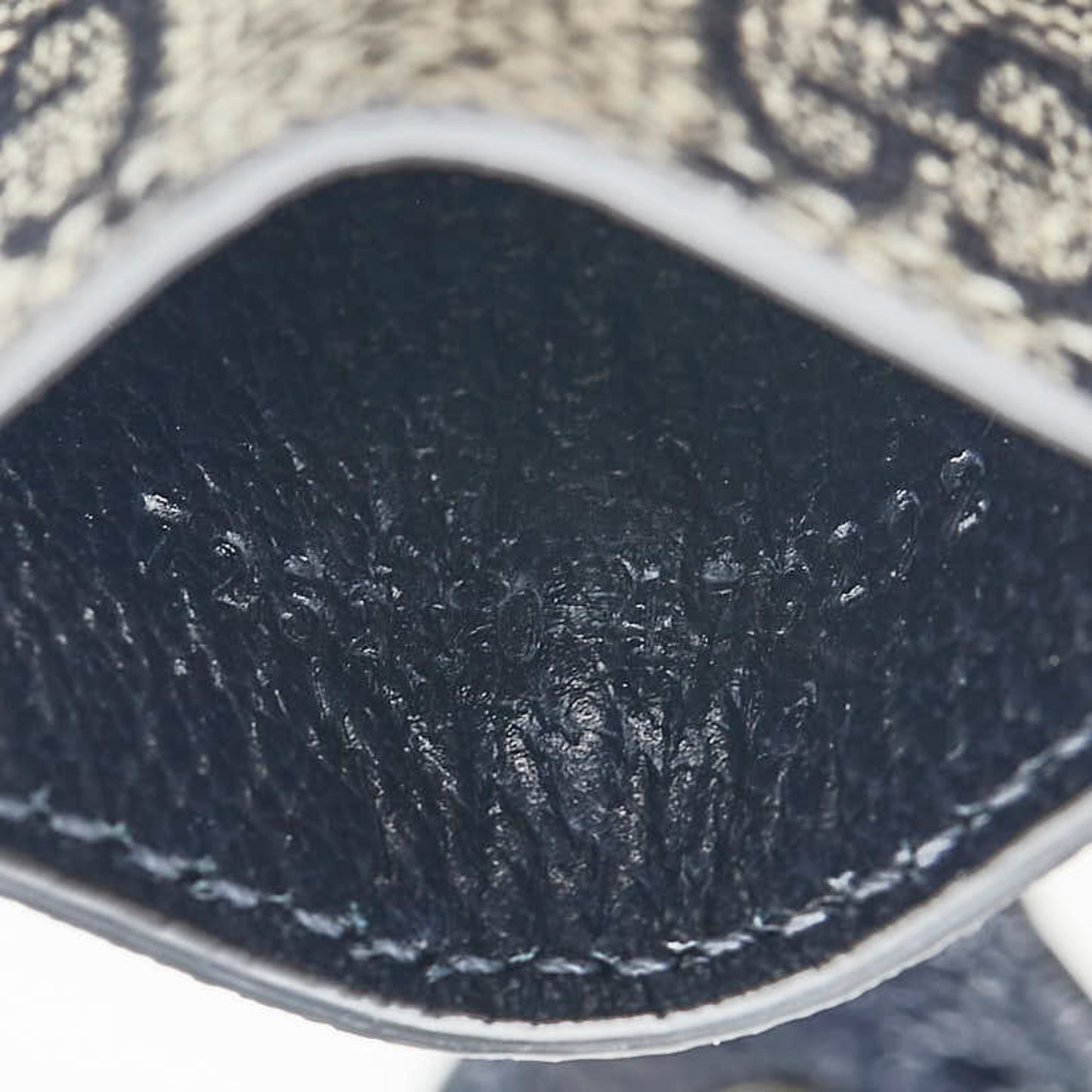 Gucci GG Supreme Web Charm Key Case 725220 Beige Multicolor PVC Leather Women's GUCCI