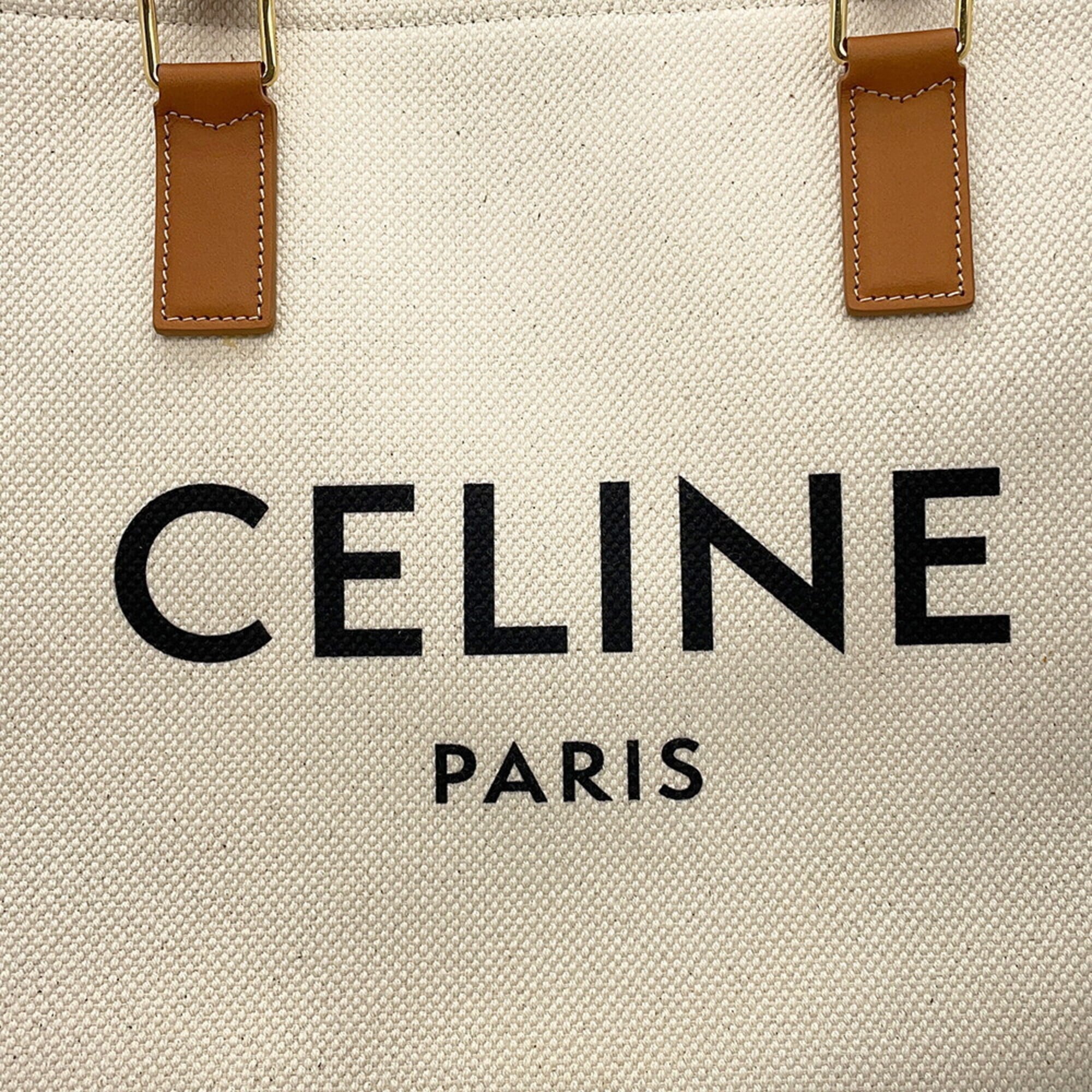 Celine Horizontal Cabas Canvas Tote Bag 190062BNZ CELINE Handbag — Like New