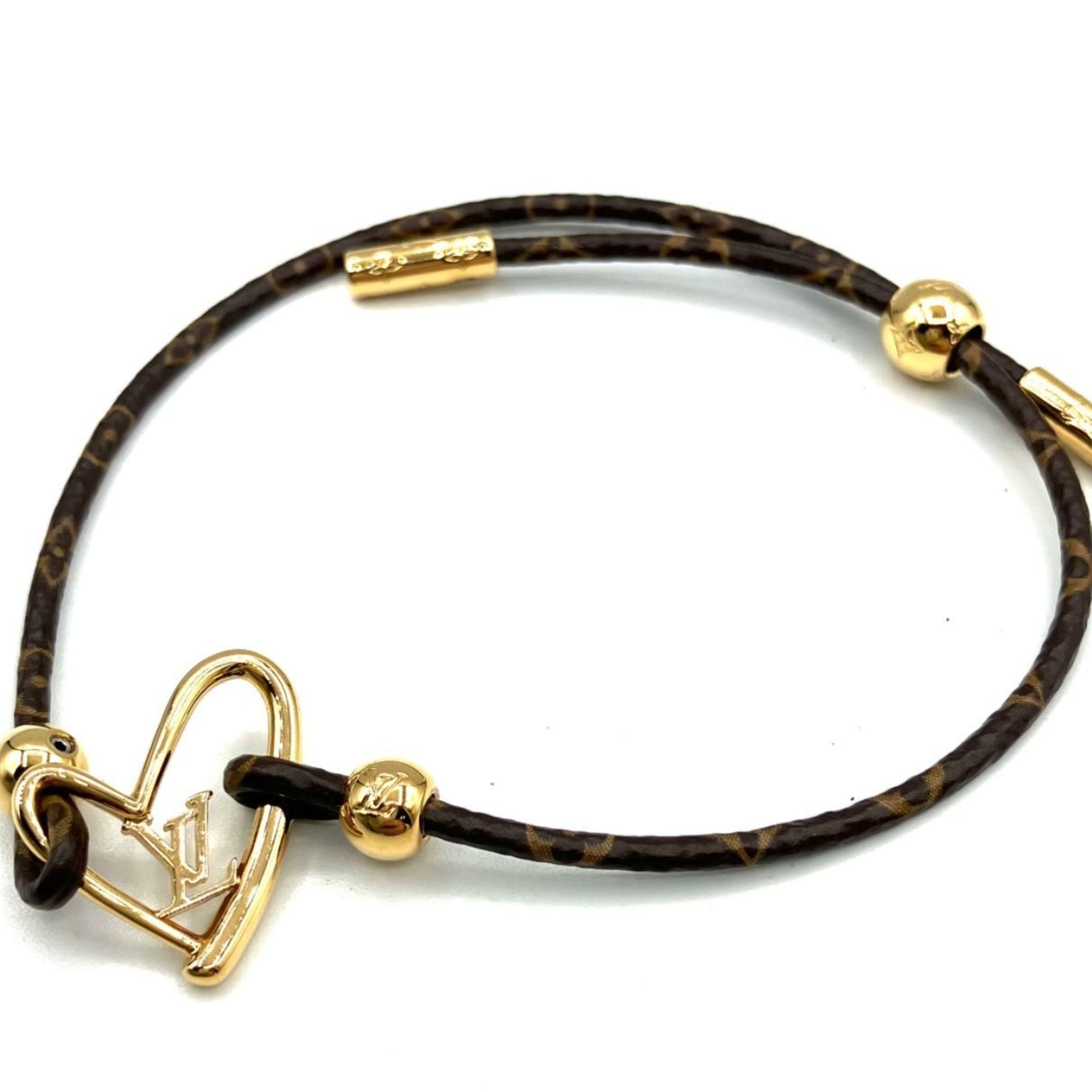LOUIS VUITTON Monogram Brasserie Fall in Love Bracelet M8024 Louis Vuitton