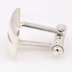 Gucci G logo cufflinks silver 925 made in Italy men's — Like New