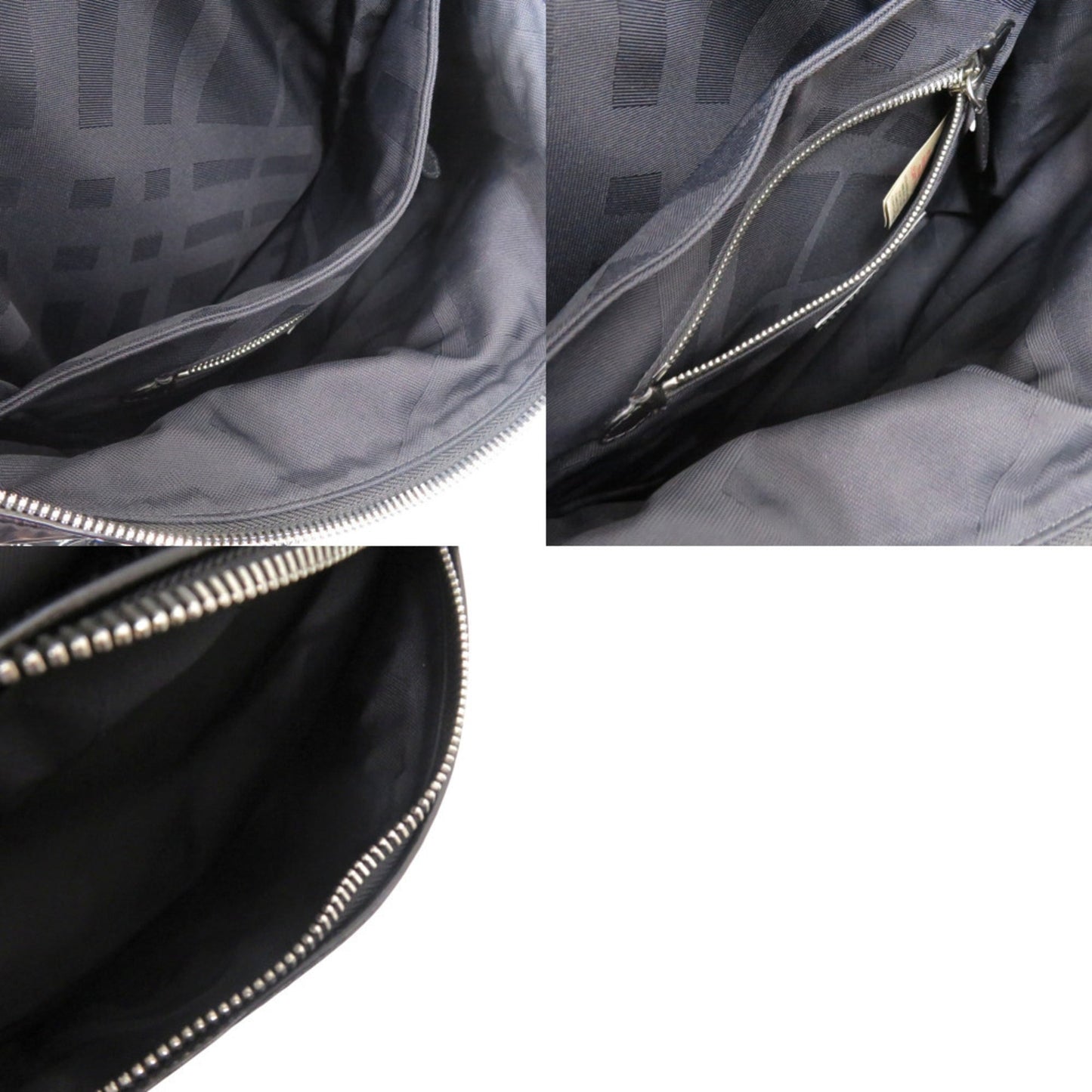 Burberry 4064913 Nylon Acrylic Polyamide Black Backpack Daypack 0537 BURBERRY