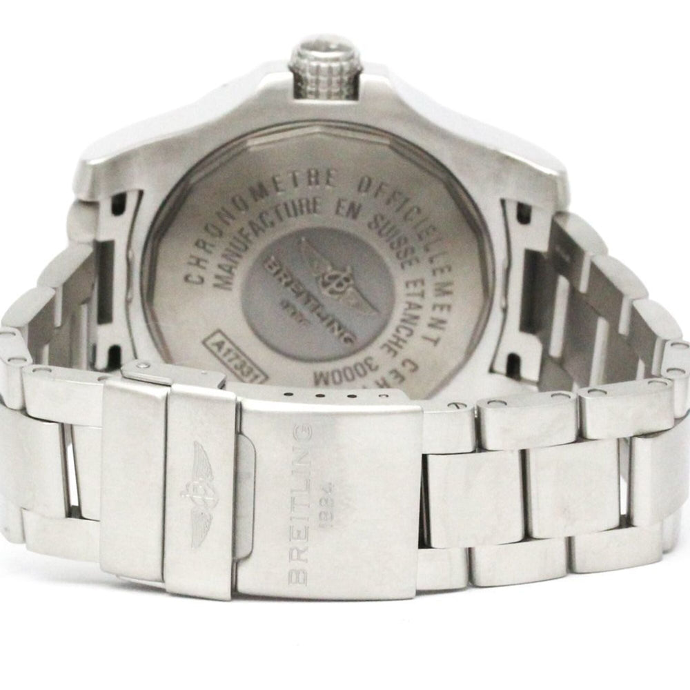 BREITLING Avenger ll SeaWolf Steel Automatic Mens Watch A17331 Polished — Very Good