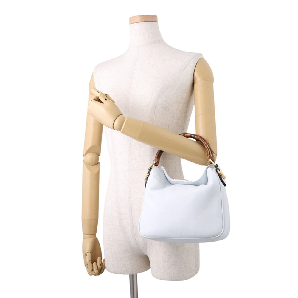 Gucci Diana Bamboo Small Leather Handbag 746251 GUCCI 2-way — Like New