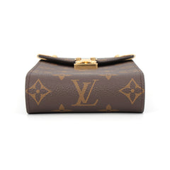 Louis Vuitton Chain Phone Pouch Monogram Metis M13572 LOUIS VUITTON Handbag Pochette — Like New