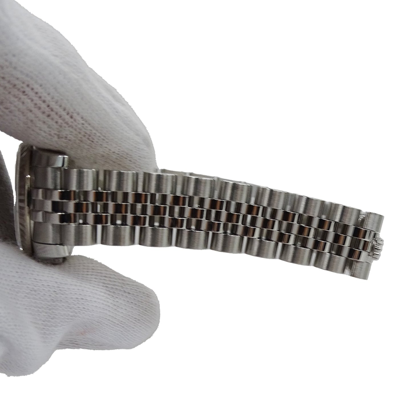 Rolex ROLEX Datejust 179174 Random Number Wristwatch Ladies Brand Automatic AT Stainless Steel SS White Gold WG Silver Black Roman Polished