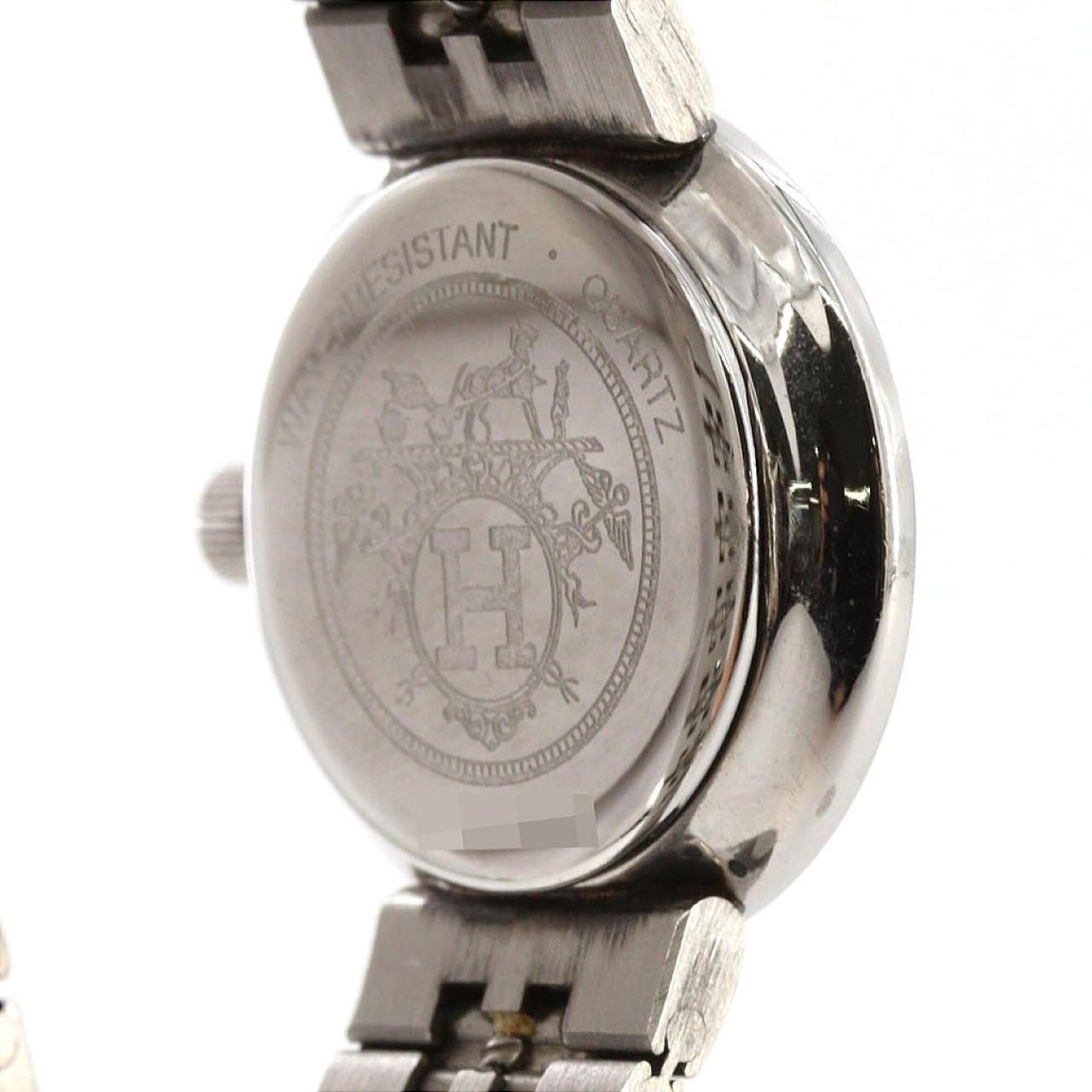 Hermes Olympia Combination SSxGP Quartz Watch — Good