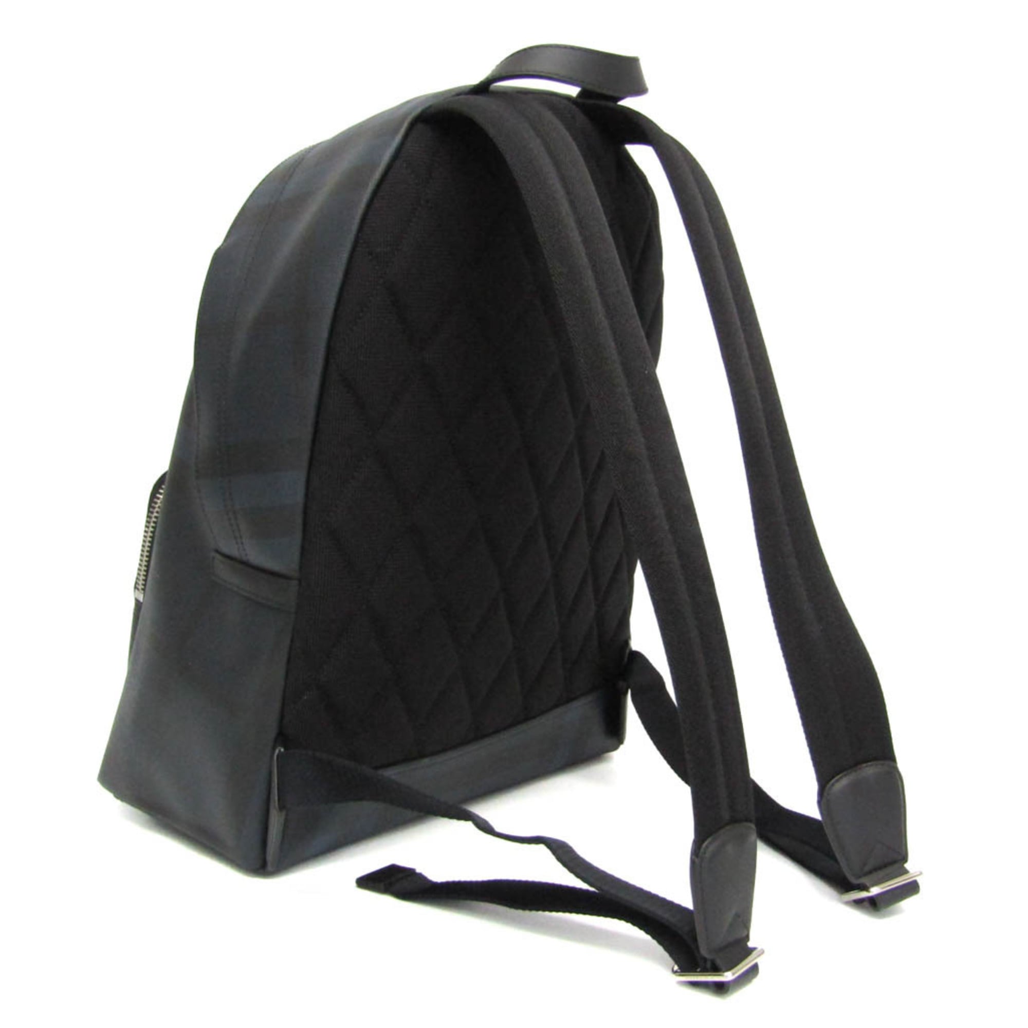 Burberry 4031566 Men's Nylon Backpack Black,Dark Navy