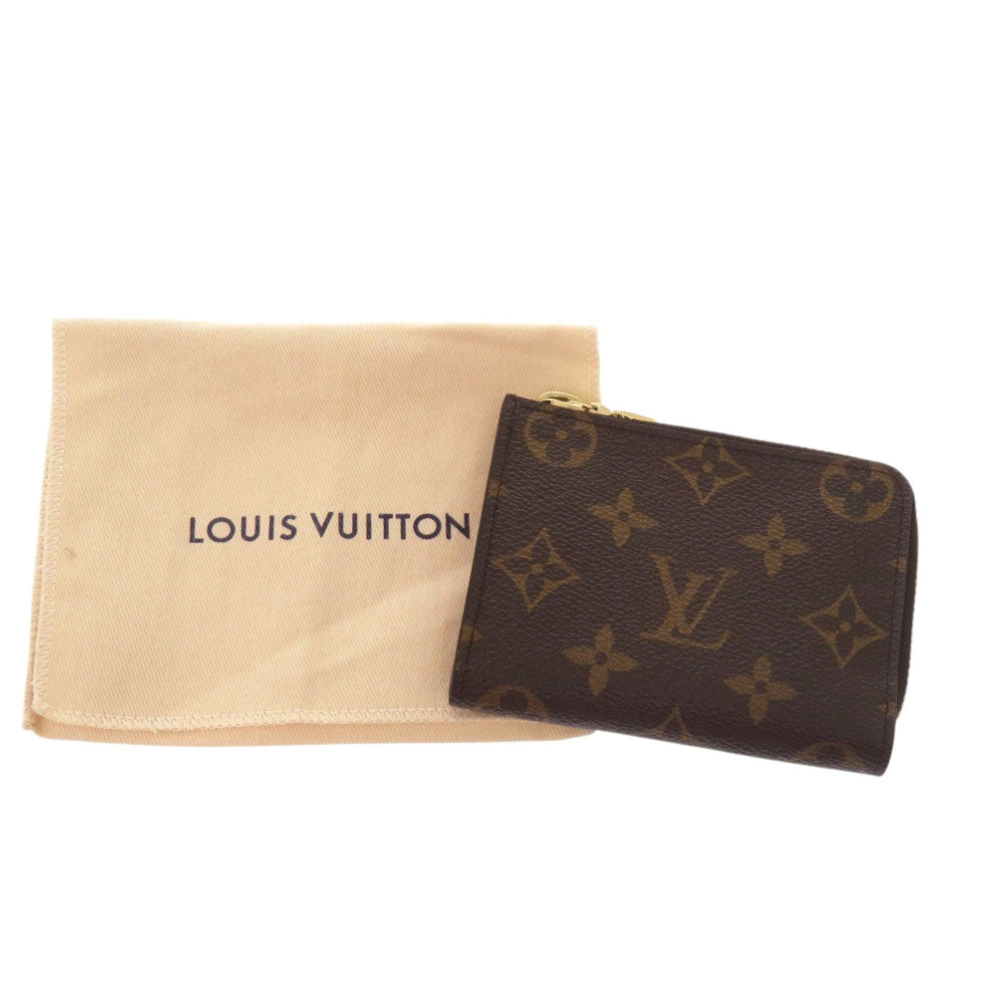 Like new Louis Vuitton Portefeuille Noah Compact M83676 Monogram Canvas Grenard Wallet/Coin Case LV 0470