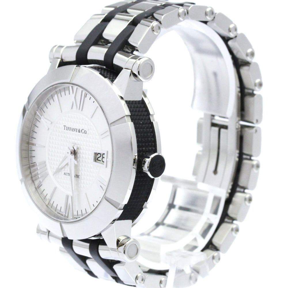 TIFFANY Atlas Steel Rubber Automatic Watch Z1000.70.12A10A00A Polished — Very Good
