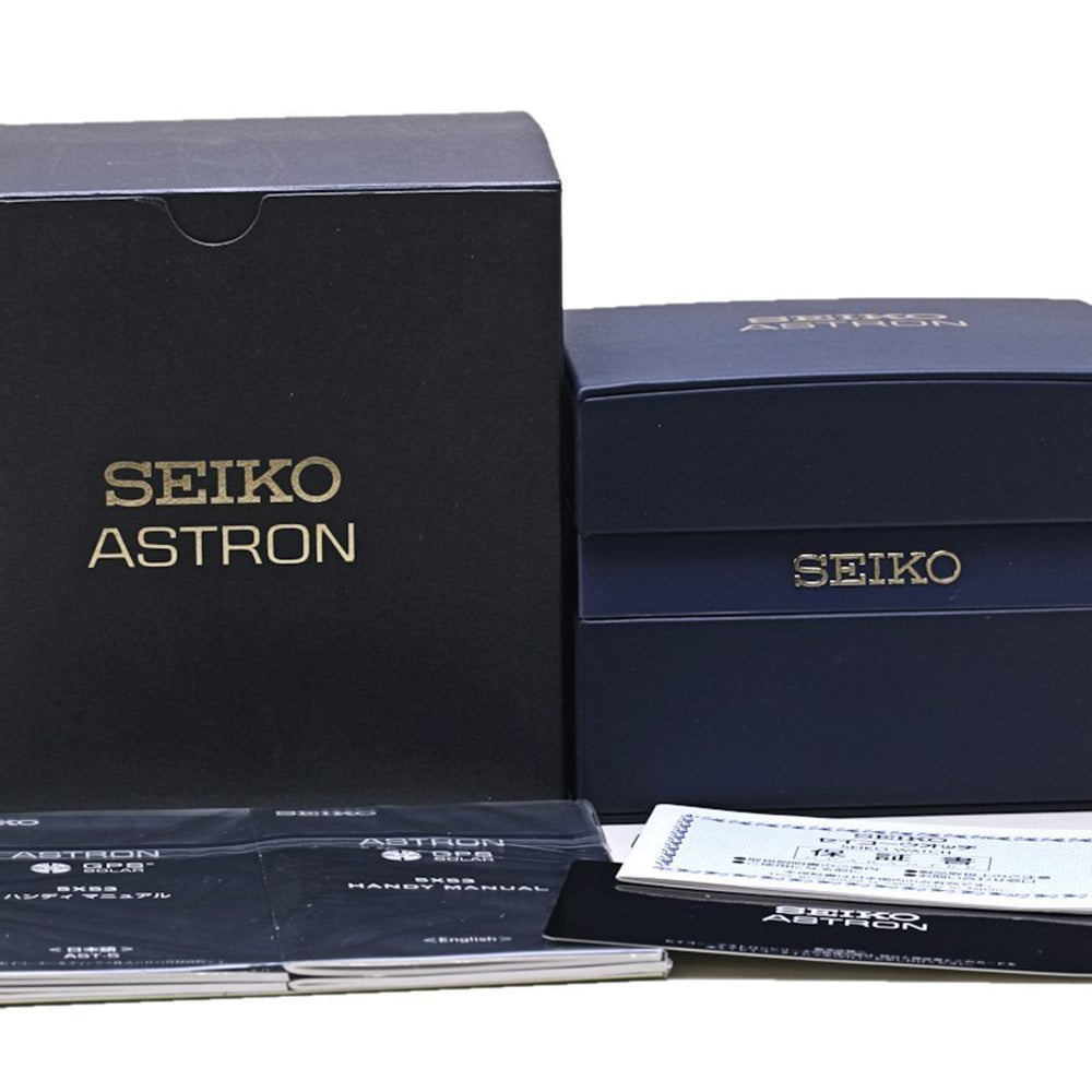 Seiko Astron Limited Edition SBXC115 5X53-0BT0 Shohei Ohtani Stainless Steel Men's Watch 130414 to 1,700 pieces — New - Store Return