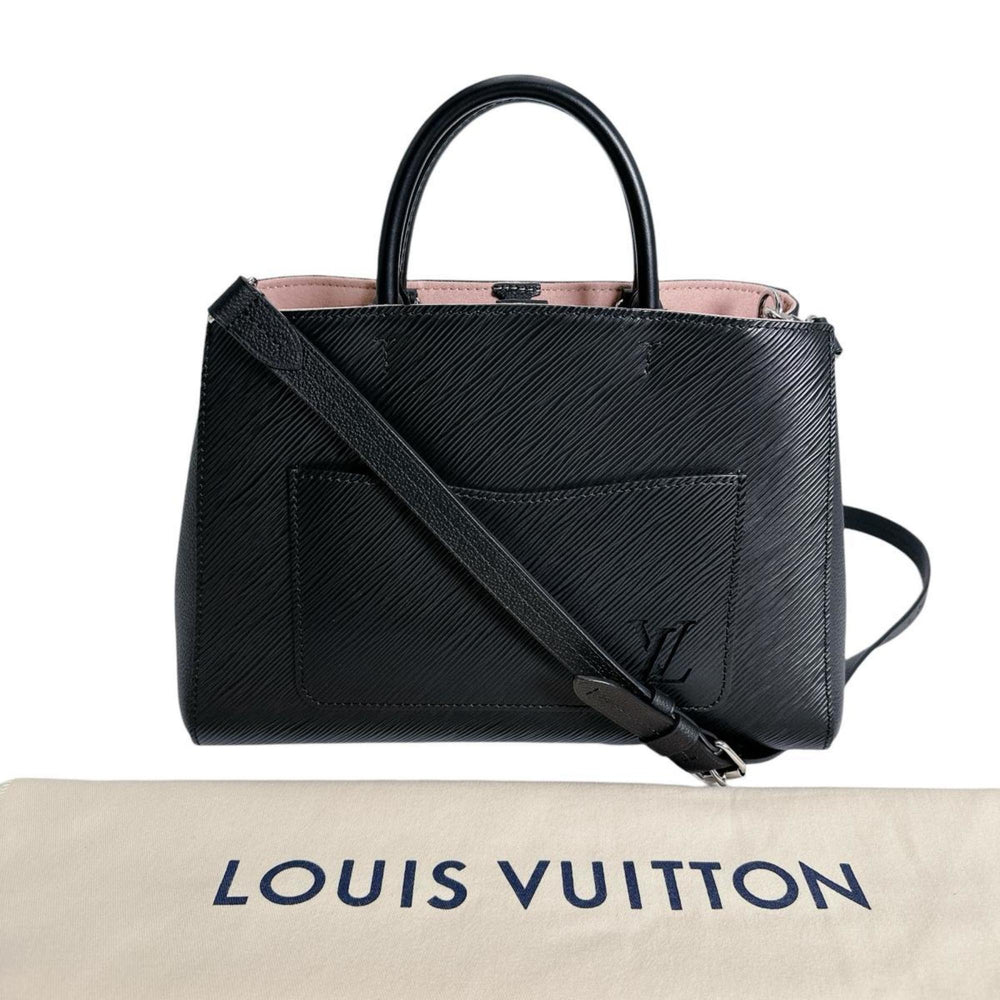 Louis Vuitton Marel Tote BB Epi Leather Handbag M59952 Black — Like New