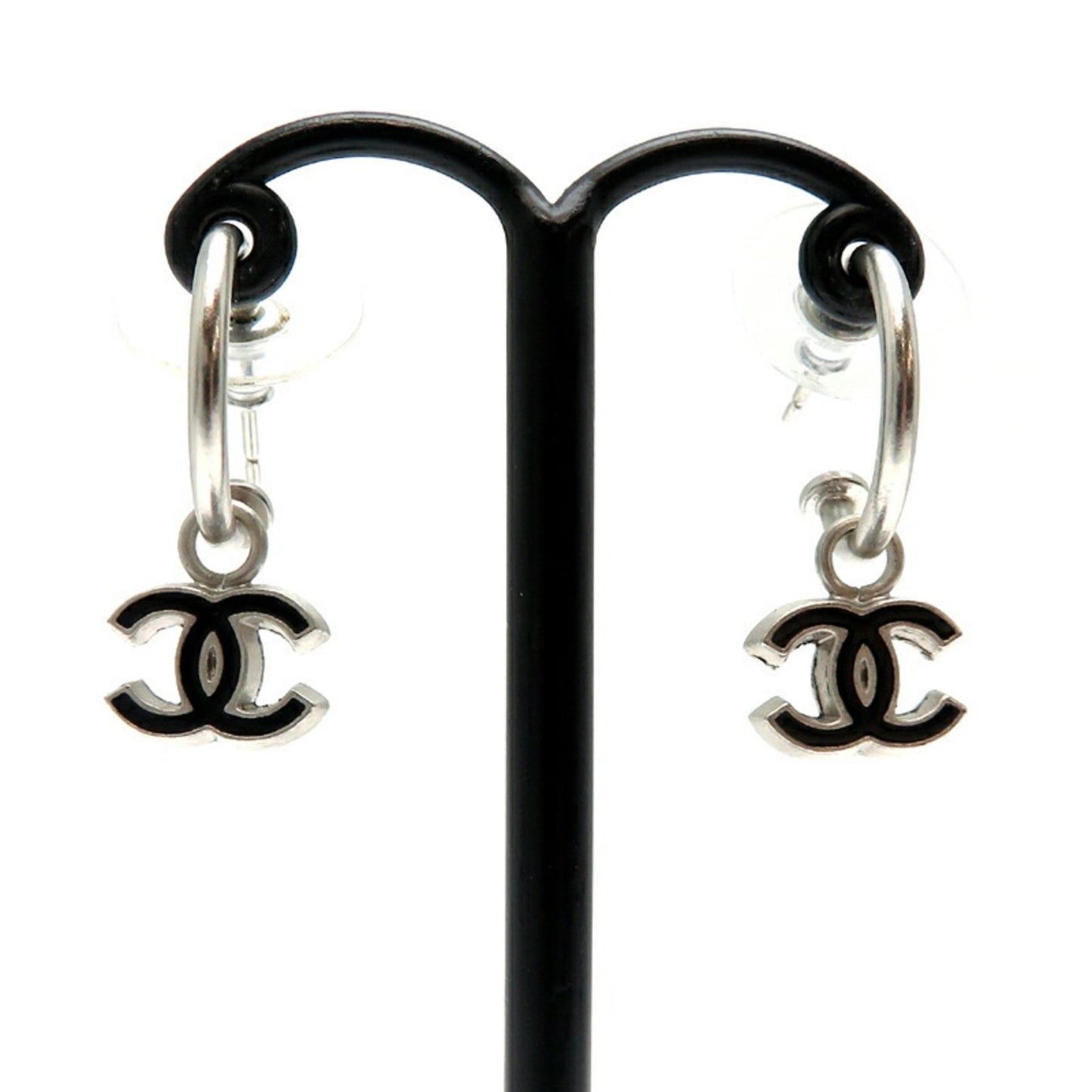 Chanel Coco Mark Swing Women's Metal Earrings