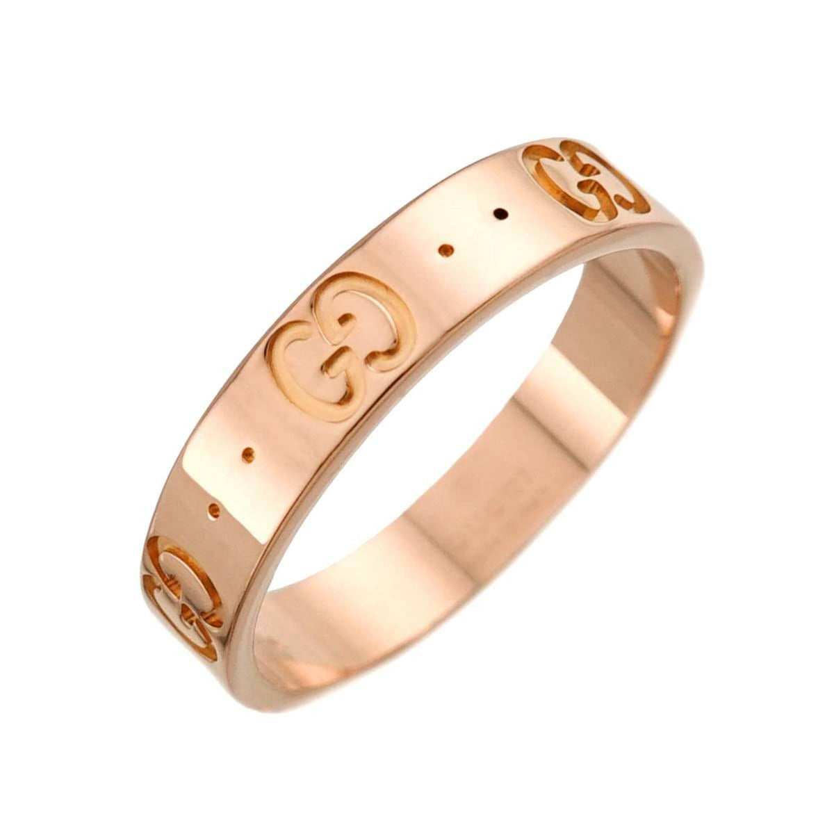 Gucci Icon Ring #13, 18K PG Pink Gold 750 — Like New