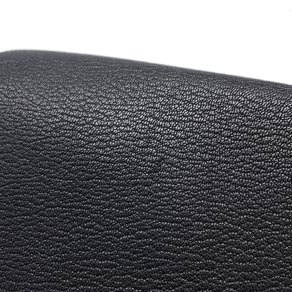 Hermes Shoulder Bag Geta Black Chevre Mysore B Stamp HERMES Handbag — Like New