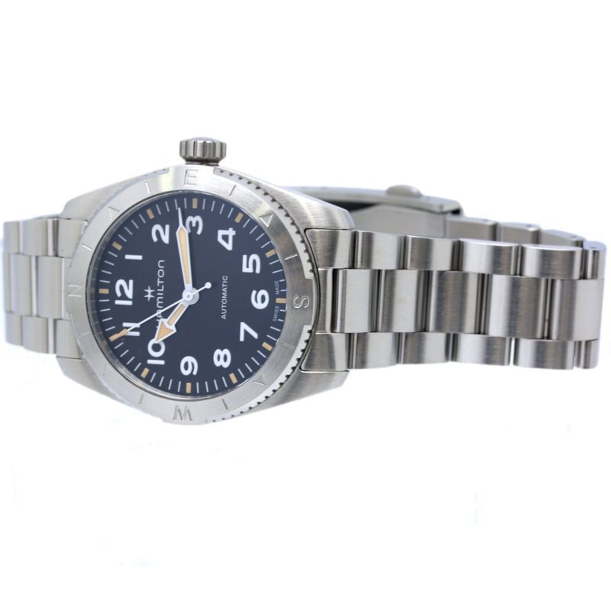 HAMILTON Hamilton Khaki Field Expedition H70225130 H702250 Men's Watch SS 40335 — Like New