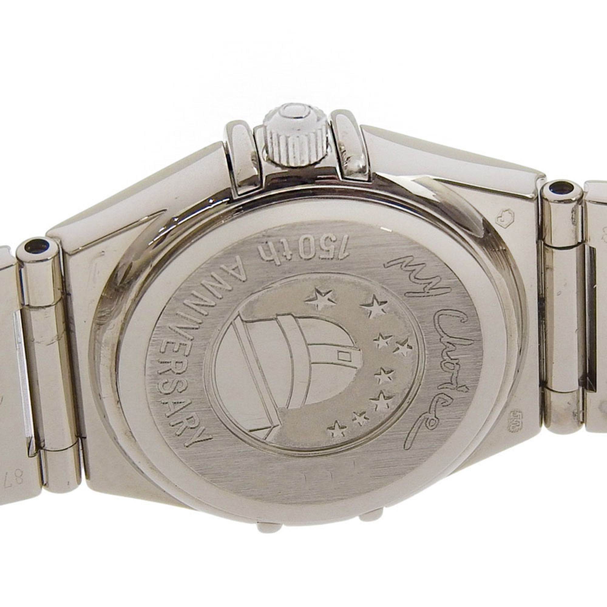 Like New Omega Constellation Mini My Choice 1165 76 Mother-of-Pearl Dial 18K White Gold 64.3g Quartz 150th Anniversary Limited Edition of 999 Pieces — Like New