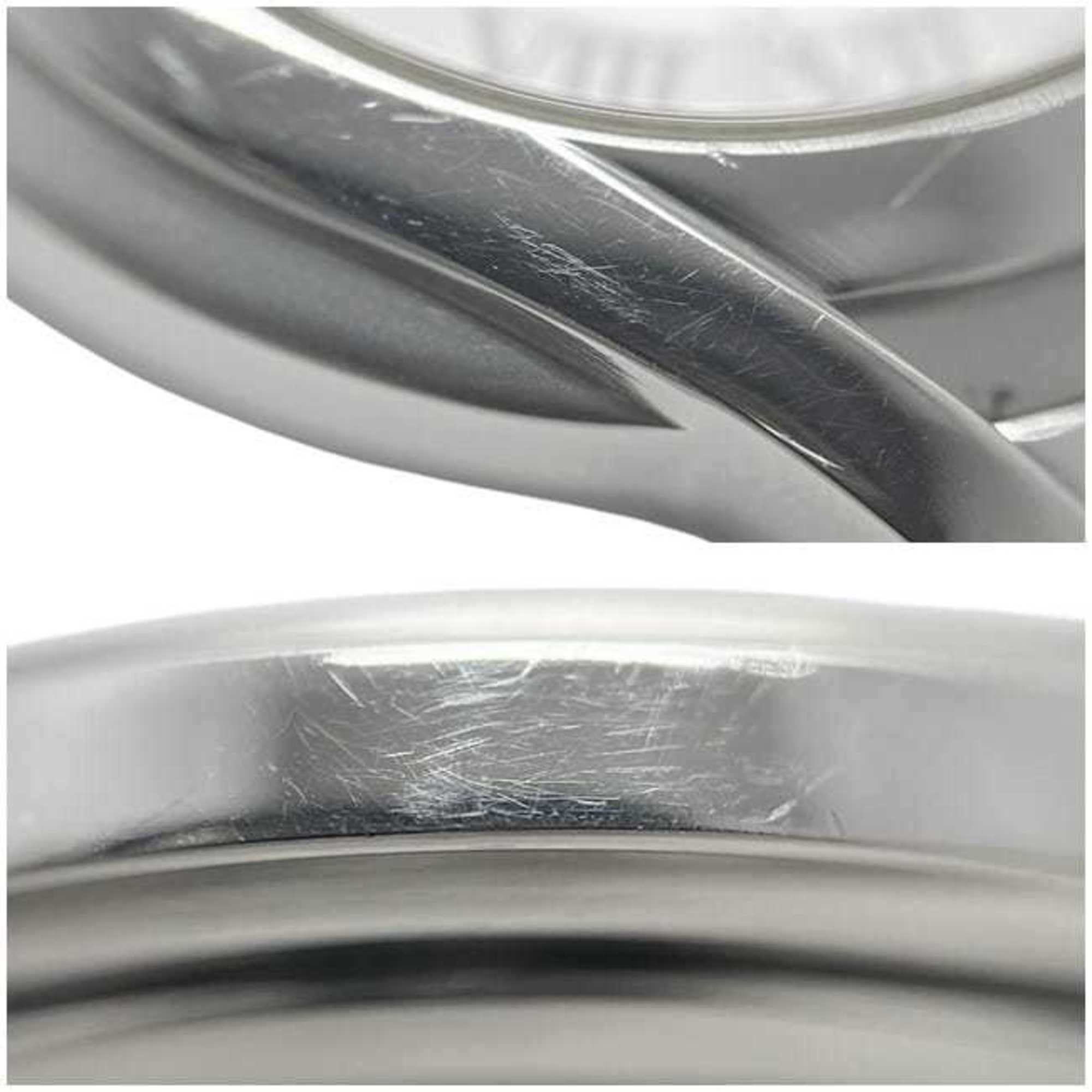 Gucci 5500M Watch f-24297 Silver White YA055305 Men's Stainless Steel Quartz 0163*** GUCCI Battery-Operated Dial Analog Date