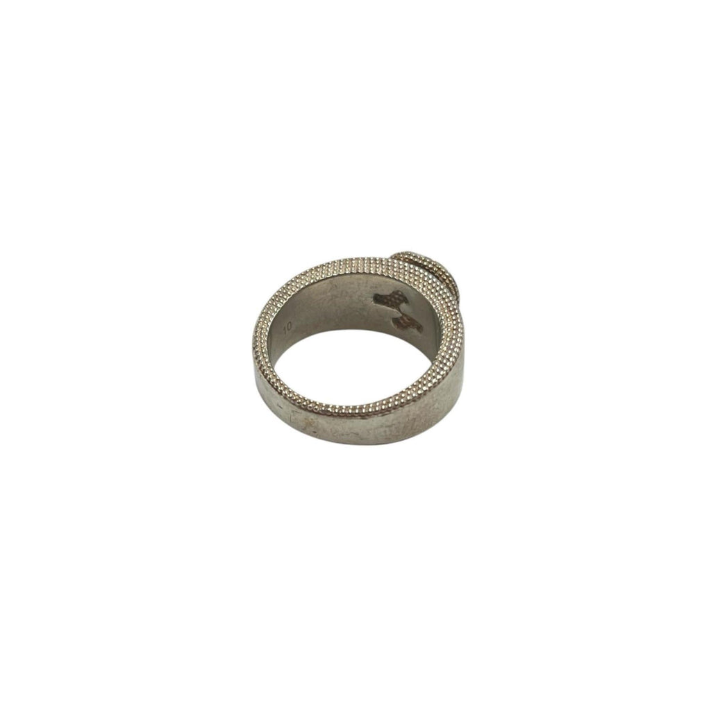 Gucci Interlocking G Ring in Sterling Silver (925) for Men