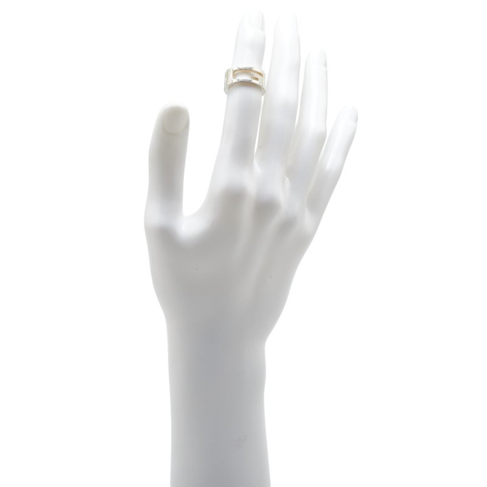 Gucci G Logo Open Ring #9 SV925 Silver Women's GUCCI