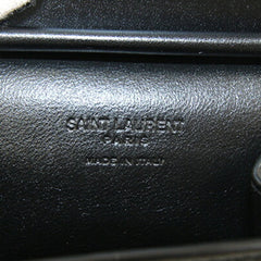 Saint Laurent Shoulder Bag 802728 Black Leather Pochette Mini Pouch YSL Women's SAINT LAURENT — Like New