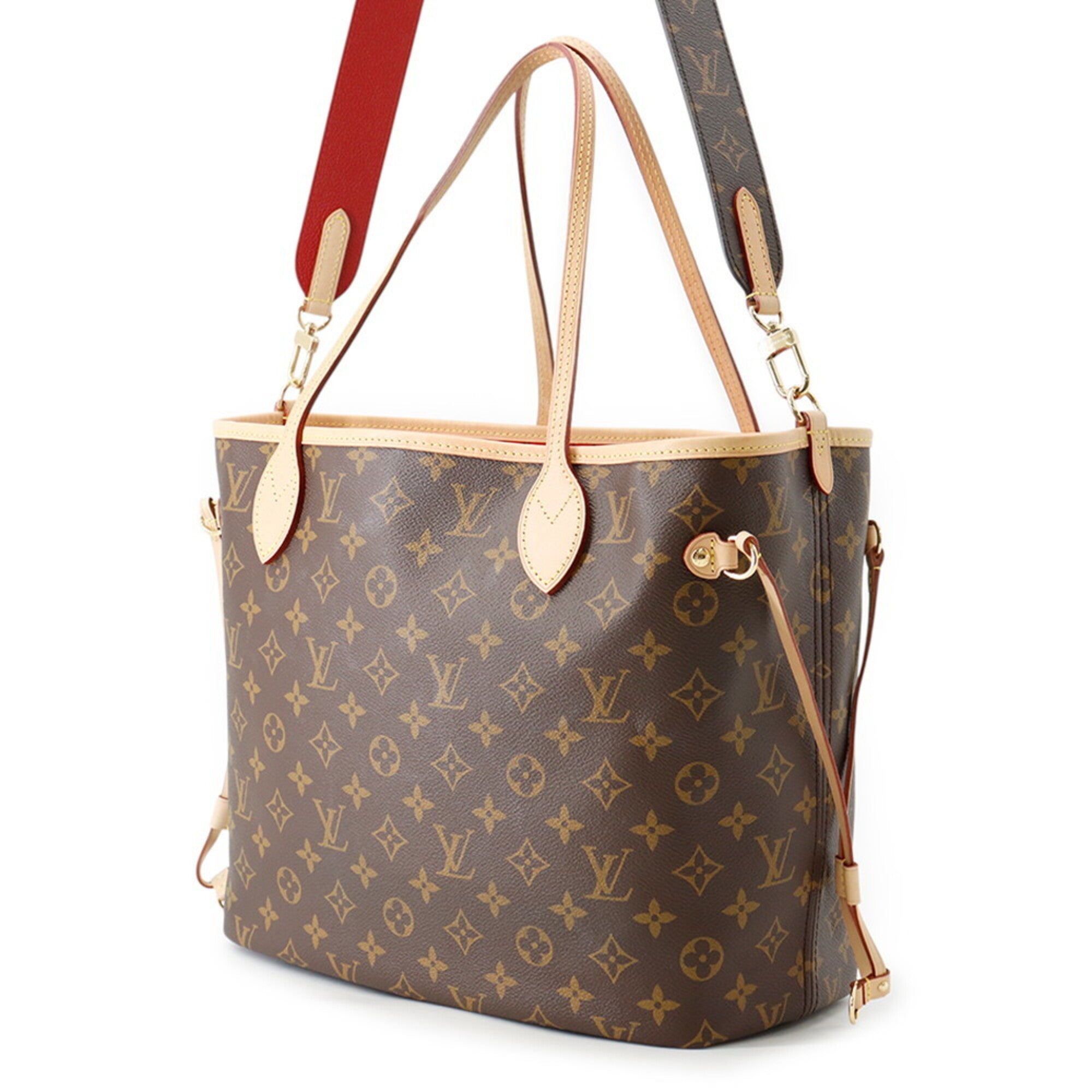 Louis Vuitton Monogram Neverfull Inside Out MM Tote Bag M12096; Shoulder Bag; 2-way Reversible; Handbag for Women; LOUIS VUITTON — Like New