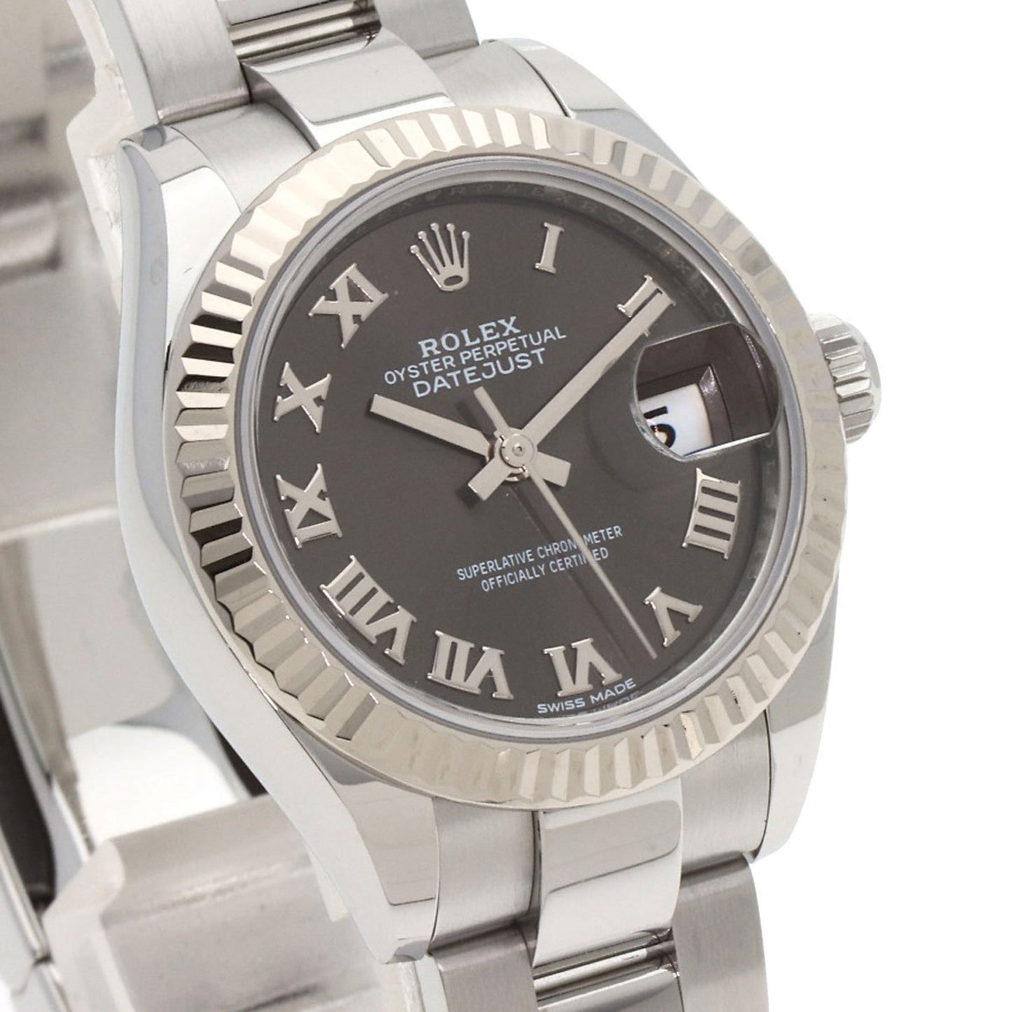 Rolex 279174 Datejust 28 Watch Stainless Steel SS K18WG Ladies ROLEX