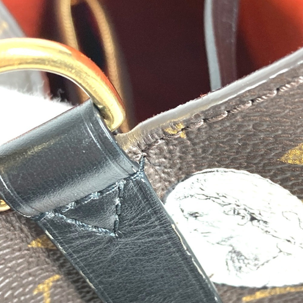 LOUIS VUITTON M45956 Monogram Cameo NeoNoe MM Bucket Shoulder Bag in Canvas, Brown, for Men and Women — Like New