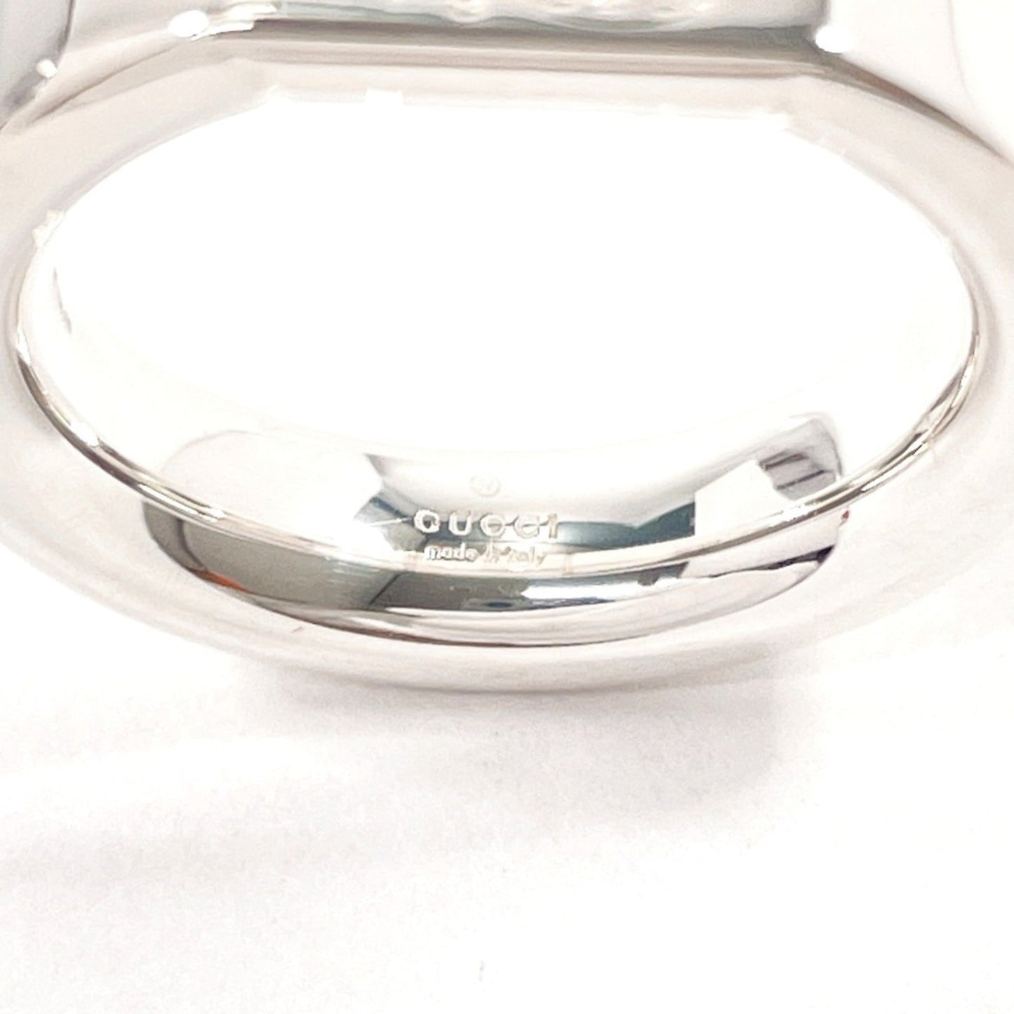 GUCCI Gucci Ring, Silver 925, Size 12, Unisex