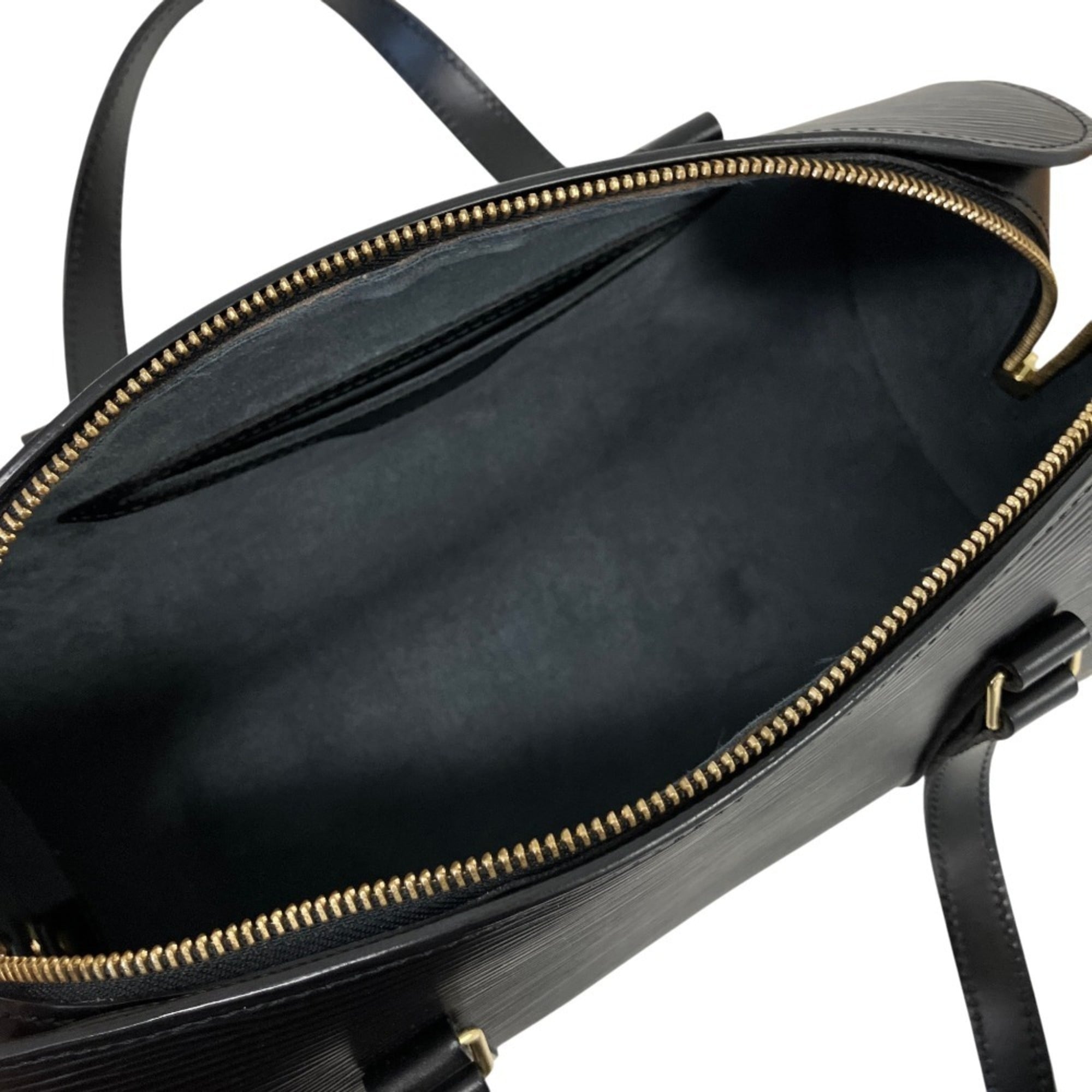 Louis Vuitton Soufflot Epi Leather Roll Boston Bag M52222 Noir (Women's) — Like New
