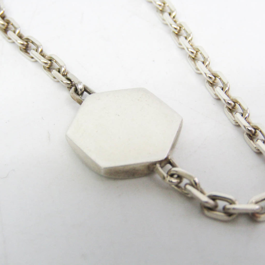 Gucci Hexagon Silver Charm Bracelet Silver