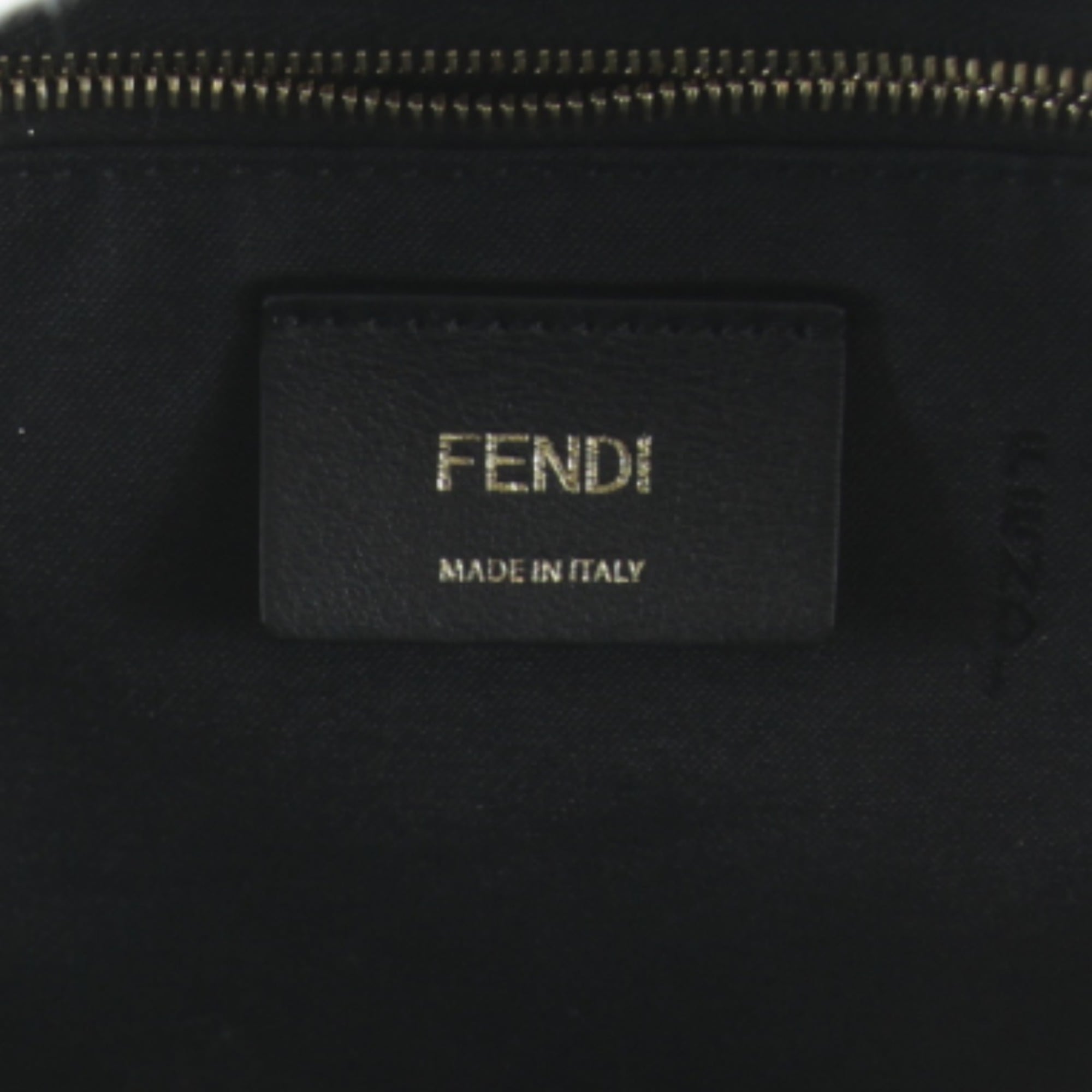 FENDI Zucca 8B2038 Backpack/Daypack Leather Brown