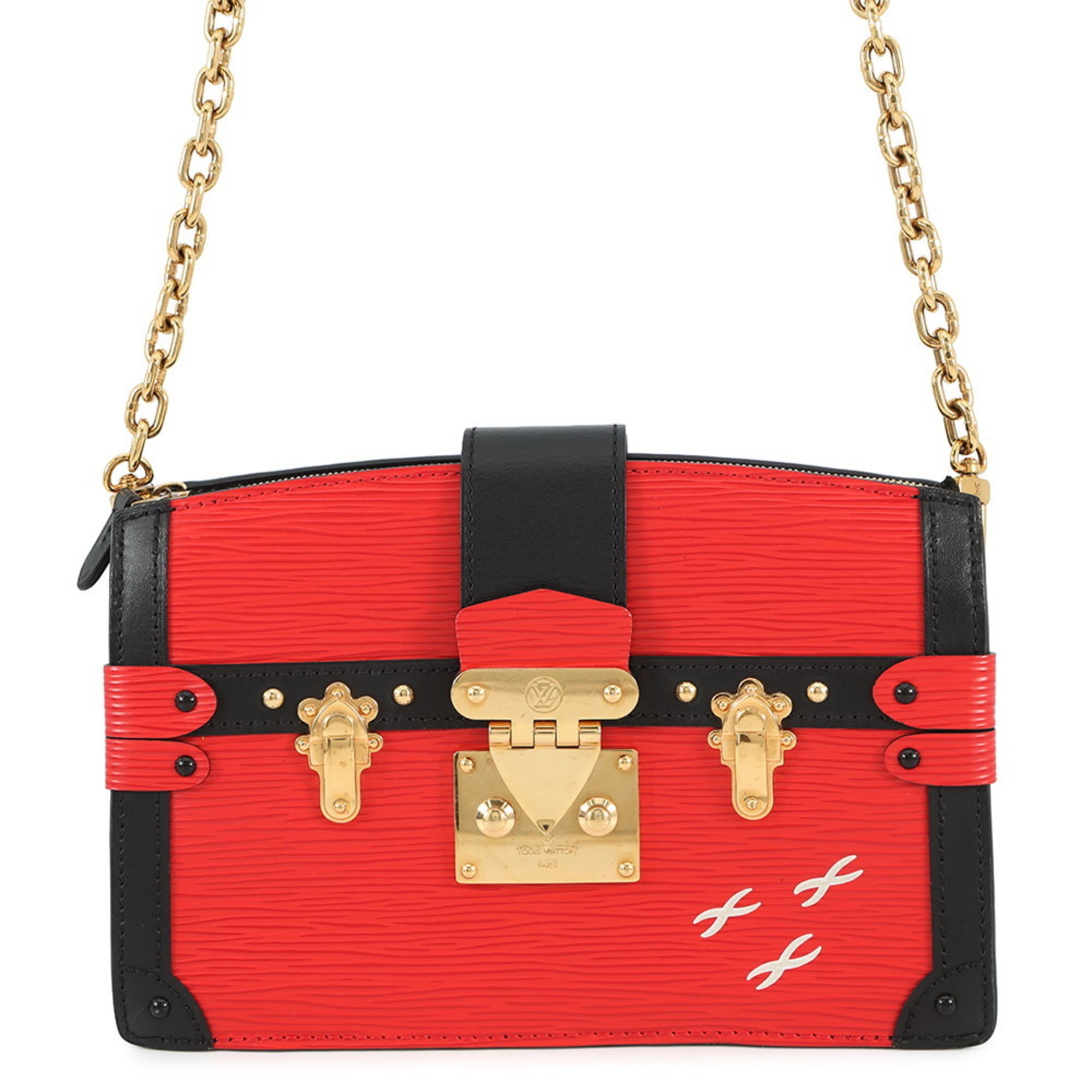 Louis Vuitton Epi Shoulder Bag Trunk Clutch M51697 LOUIS VUITTON 2-way