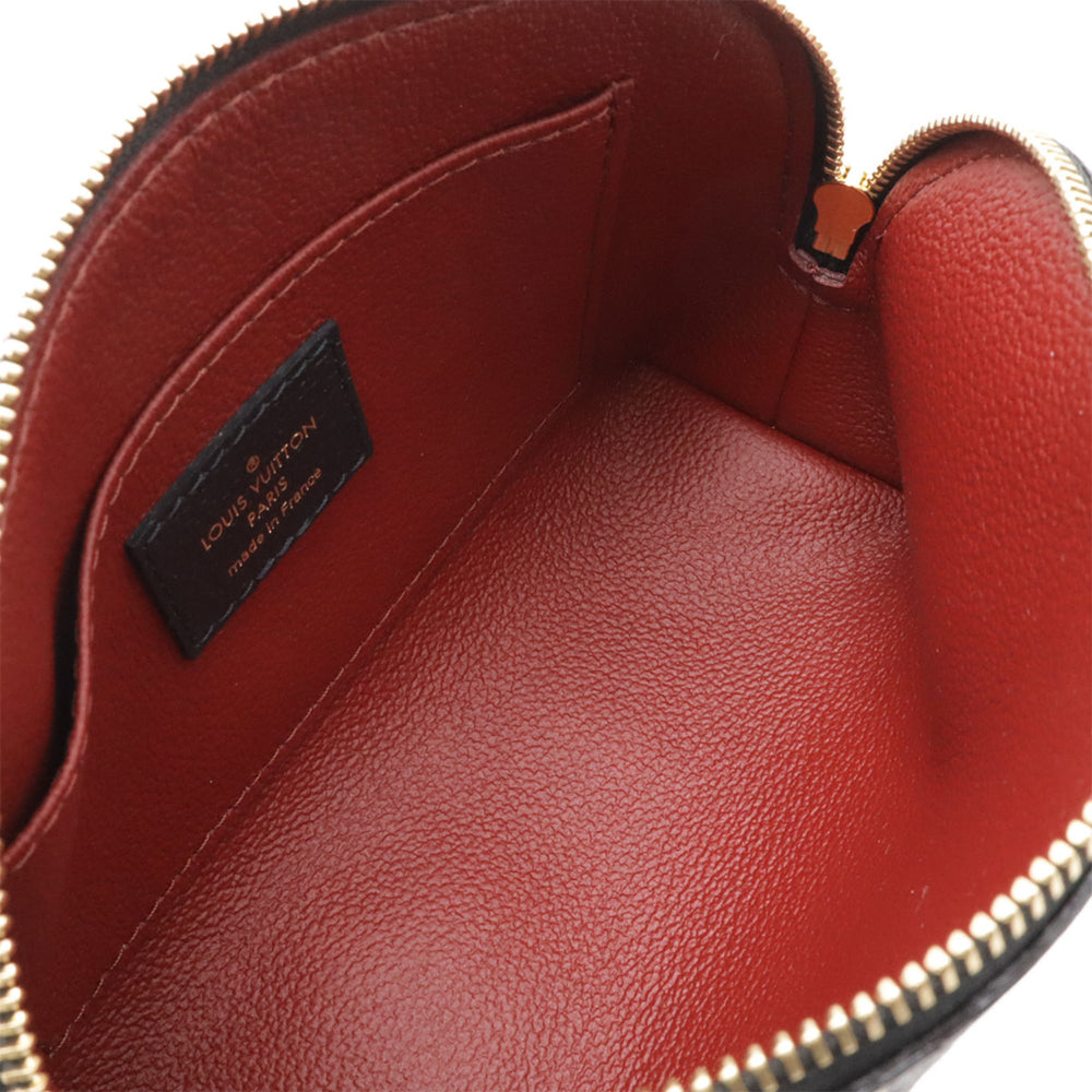 LOUIS VUITTON Louis Vuitton Monogram Empreinte Pochette Tick Bicolor Black Beige M59086 — Like New