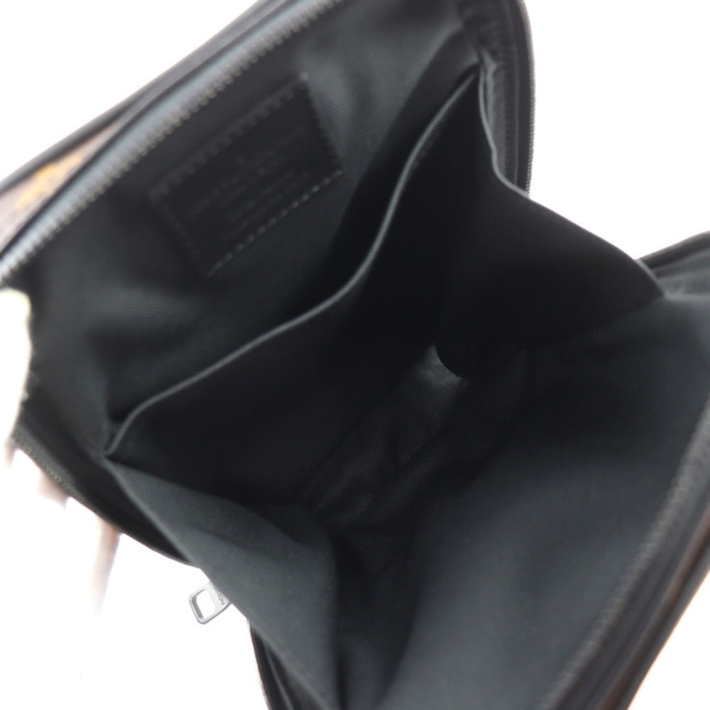 LOUIS VUITTON Solar Ray Utility Side Bag Shoulder M44477 Monogram Canvas Leather Brown Black Body Pouch Vuitton — Like New