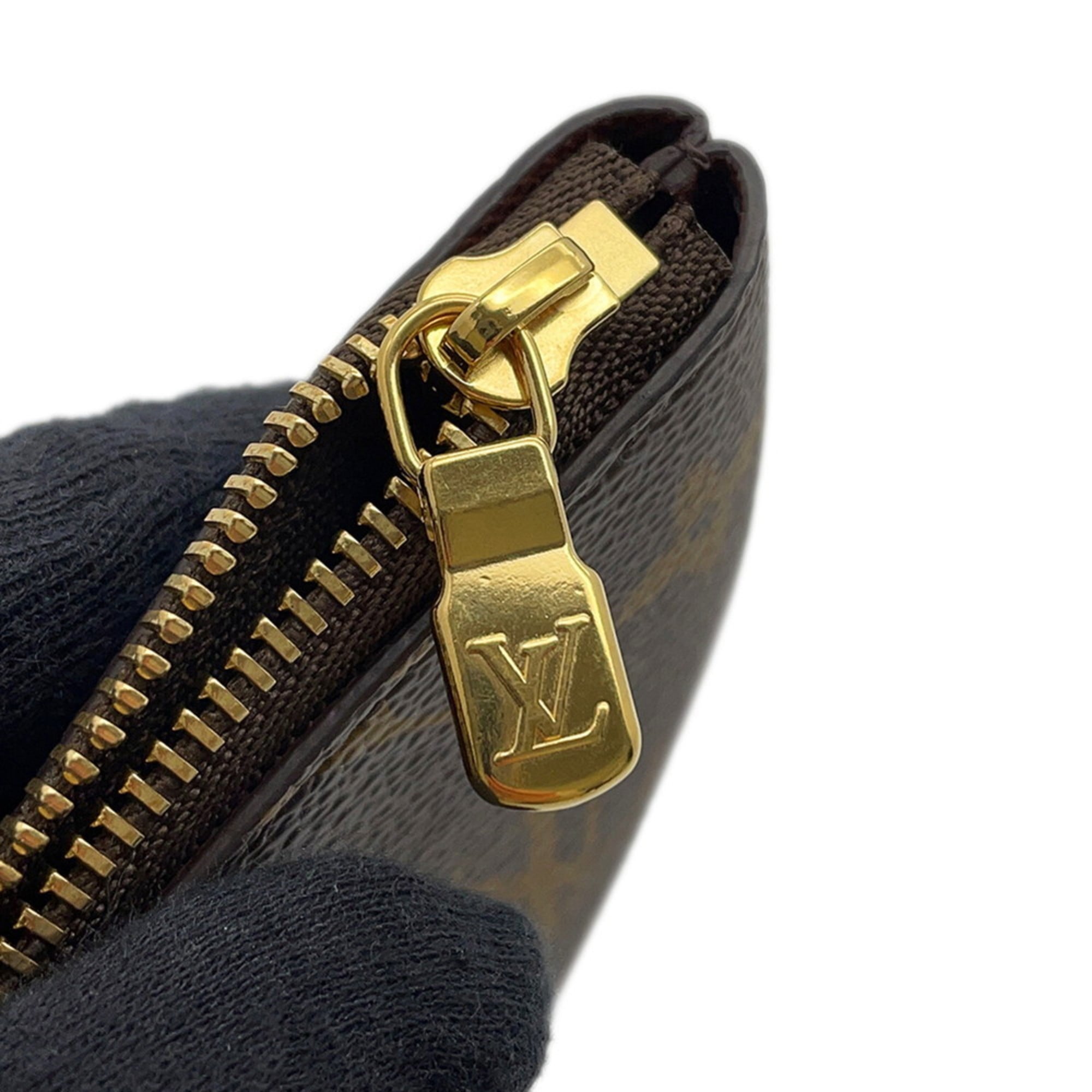 Louis Vuitton Monogram Coin Case, Card & Key Pochette Cles M13559 LOUIS VUITTON