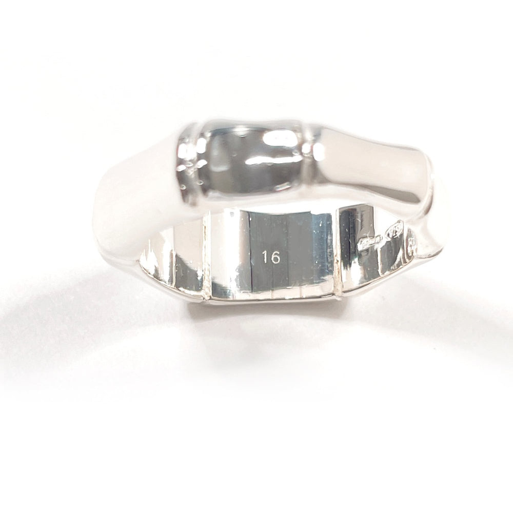 GUCCI Bamboo Ring, Sterling Silver 925, Size 15, Silver, Men's — Like New