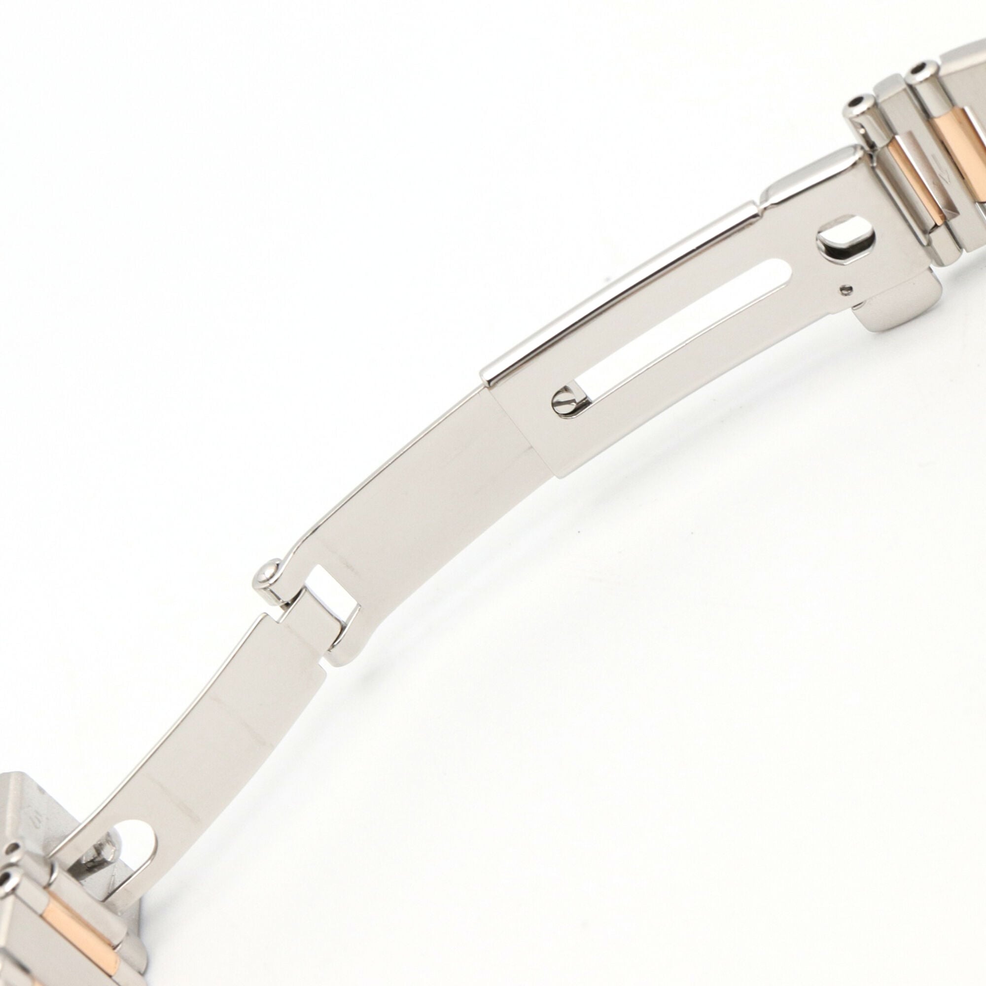 Omega Constellation Mini Iris Diamond Bezel Watch, 18K Pink Gold (PG) Stainless Steel, Diamond, Ladies', White/White Mother-of-Pearl Case, 1360.79 — Very Good