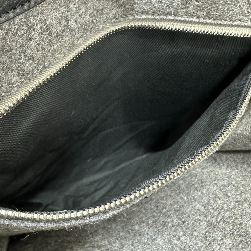 Saint Laurent Paris 632539 Shoulder Bag Hand Bag Bag Tote Bag gray Black — Like New
